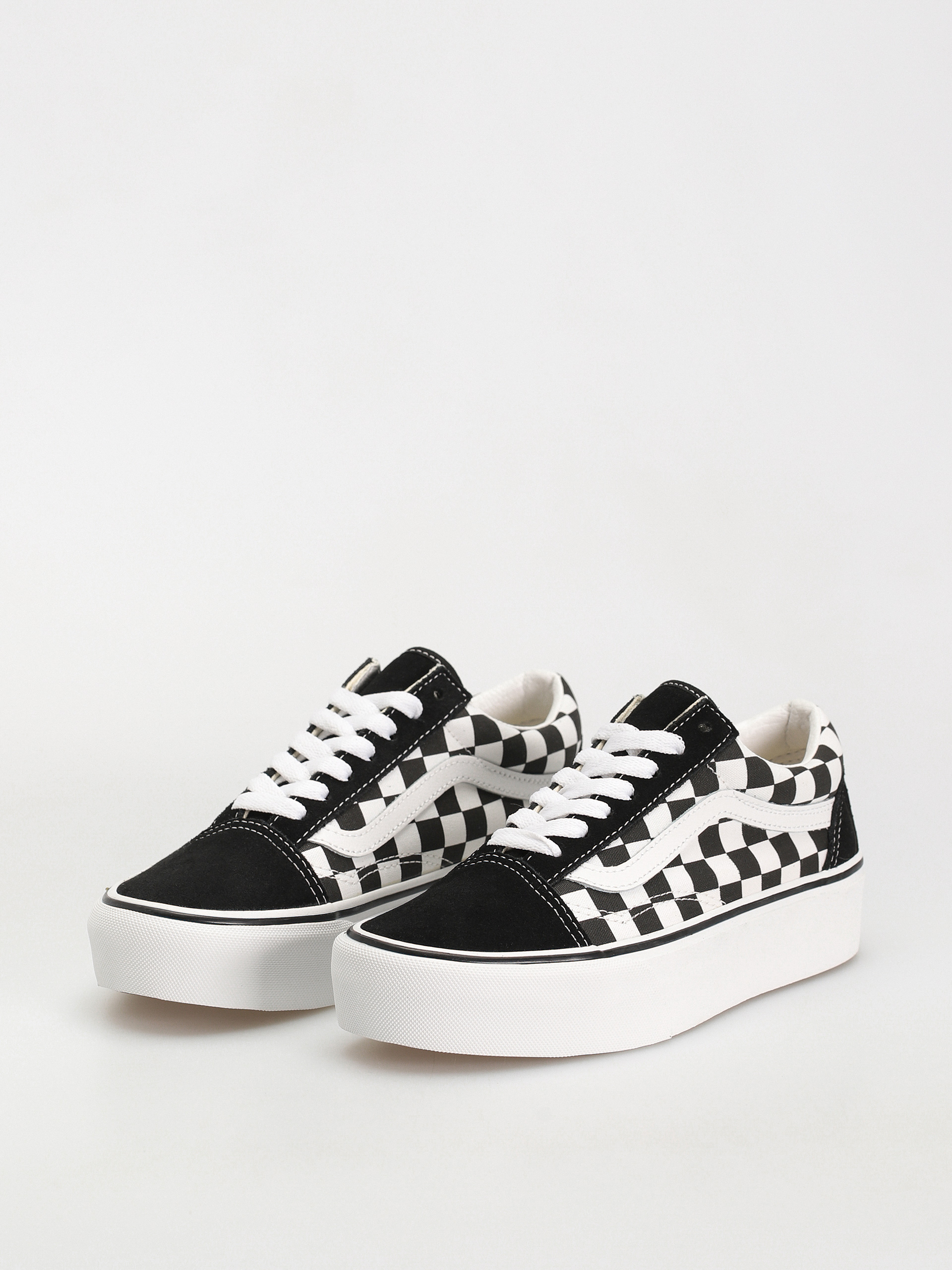 Обувки Vans Old Skool Platform (checkerboard black/true white)