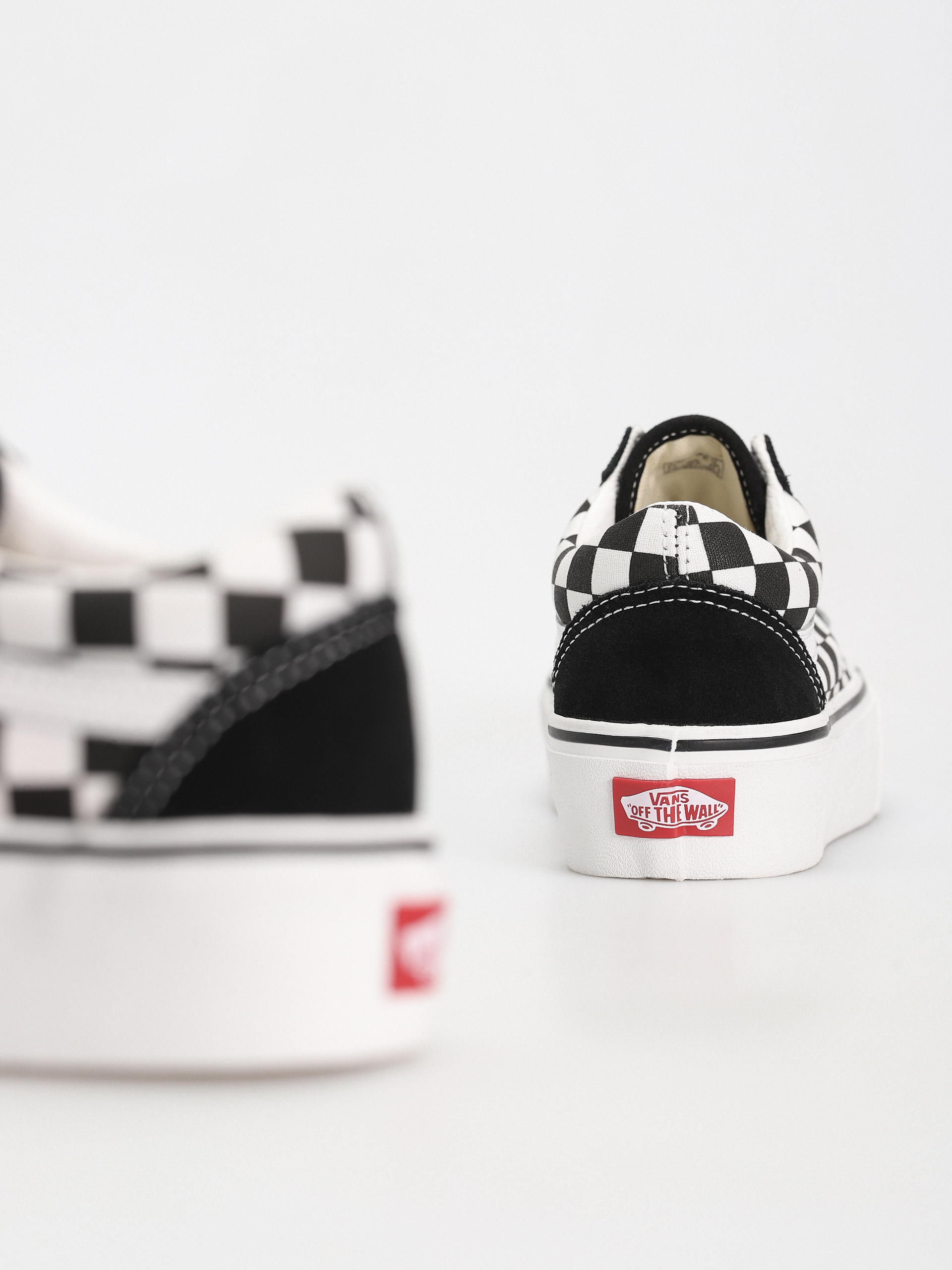 Обувки Vans Old Skool Platform (checkerboard black/true white)