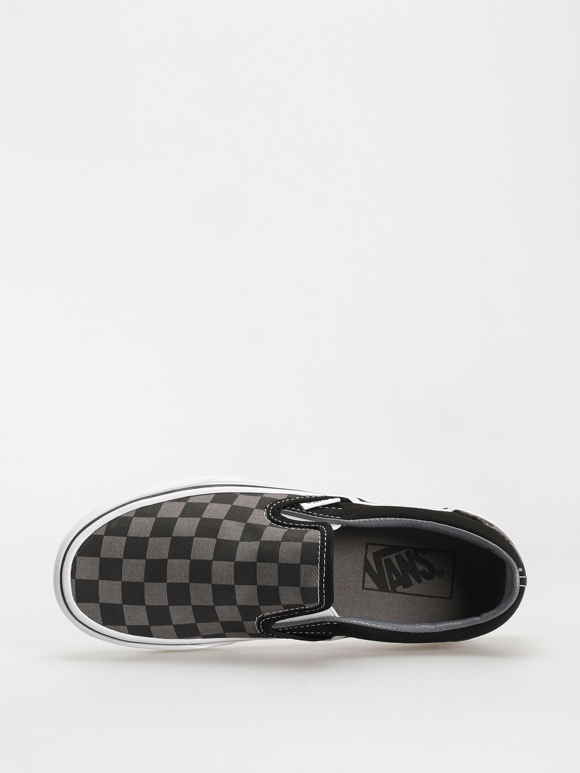 Обувки Vans Classic Slip On (black/pewter checkerboard)