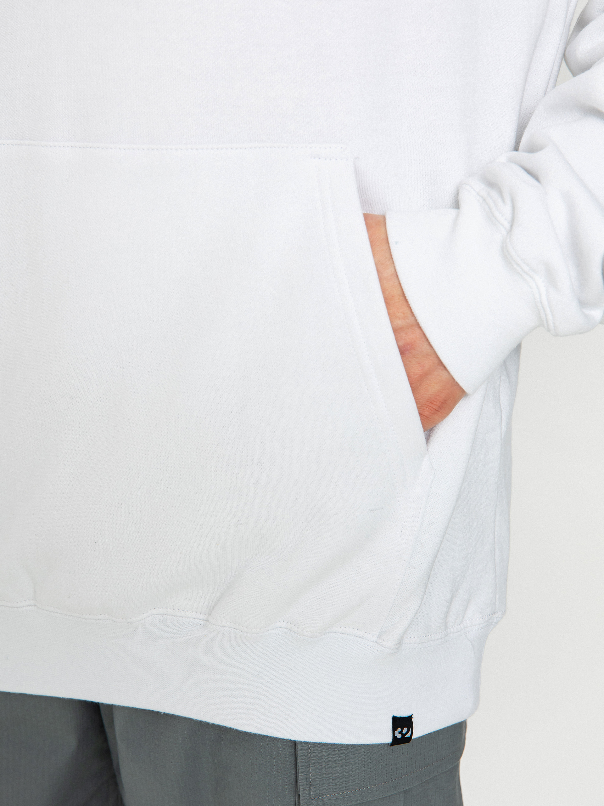 Суитшърт с качулка ThirtyTwo Zeb HD (white)