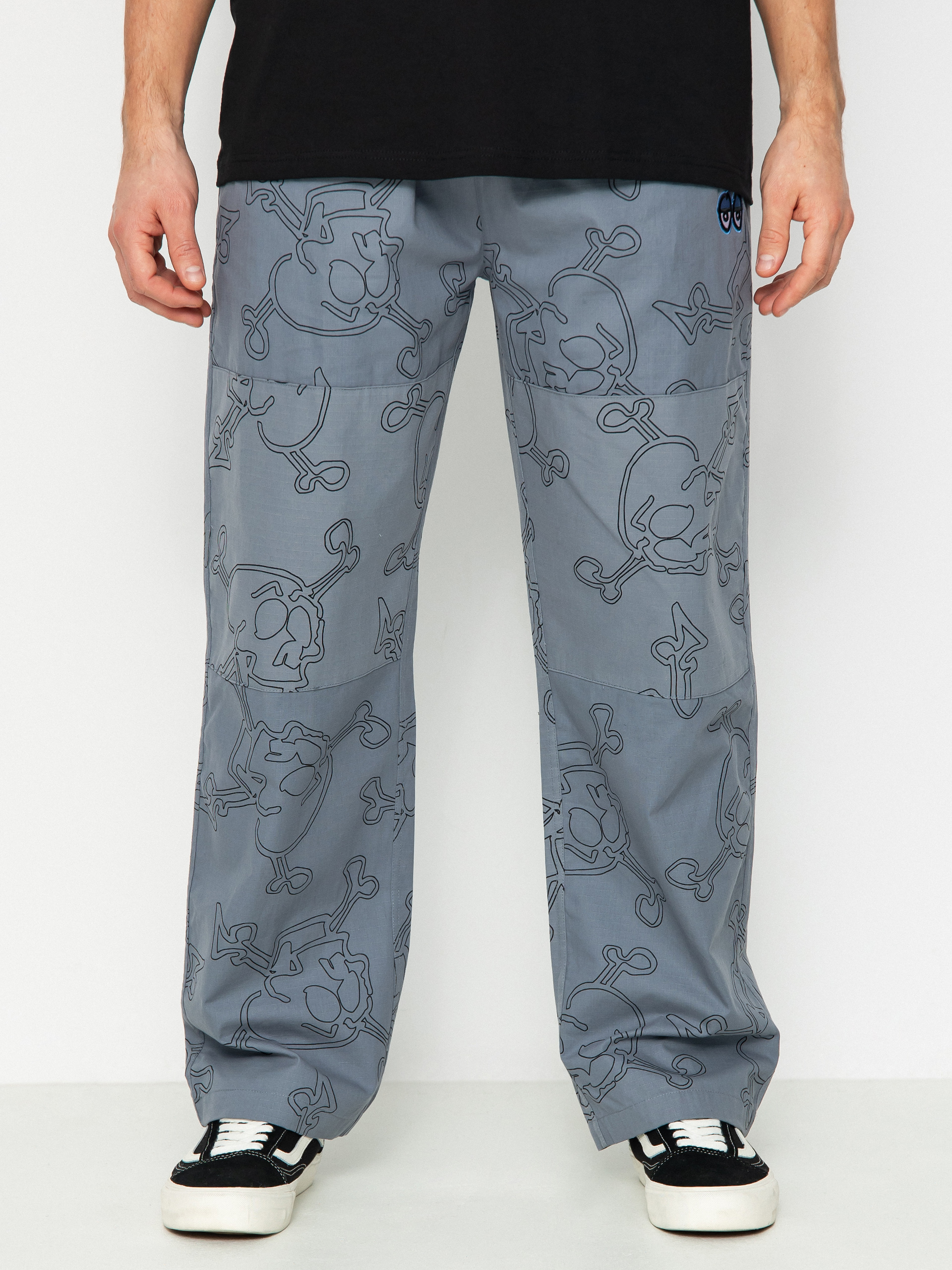 Панталони Krooked Style Ey Rp Db (grey)