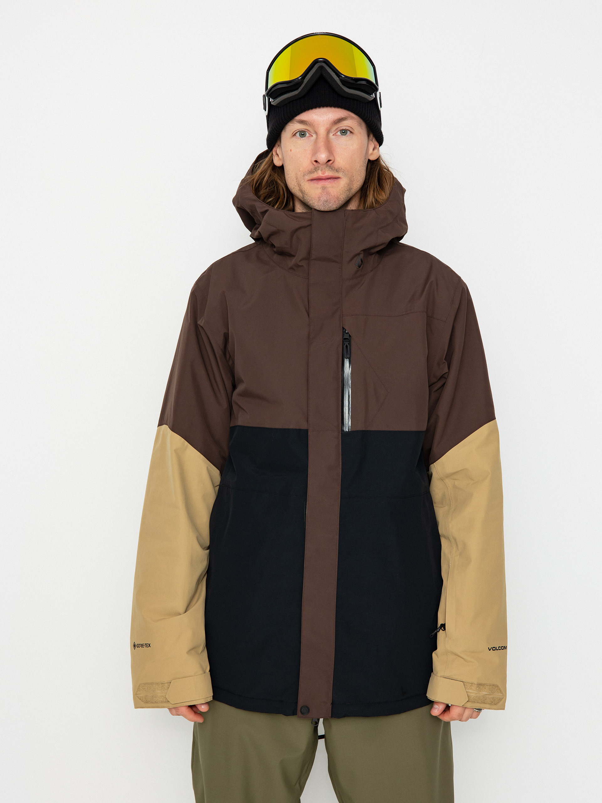 Мъжка Сноуборд яке Volcom L Ins Gore Tex (brown)