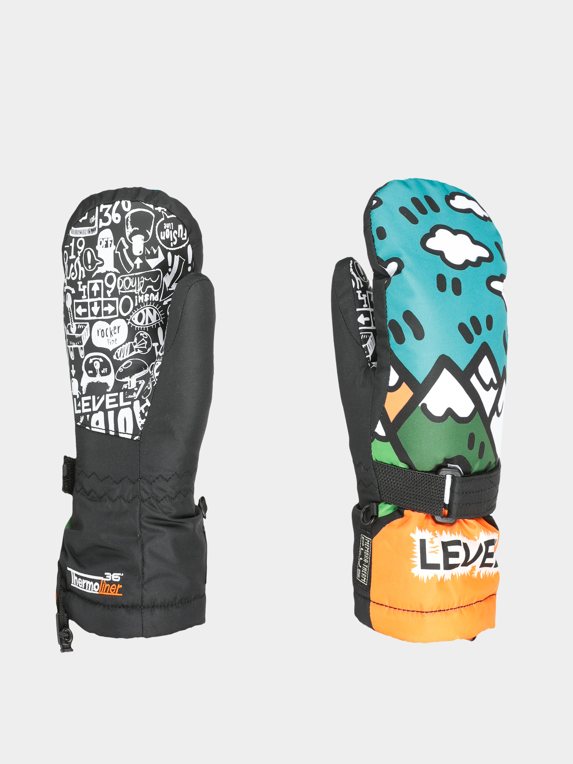 Ръкавици Level Junior Mitt JR (orange)