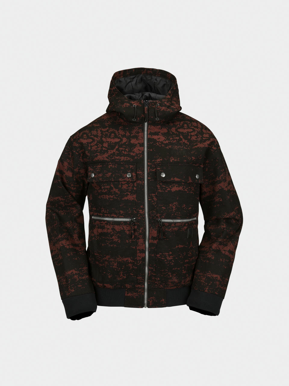 Яке Volcom Dustbox (maroon camo)