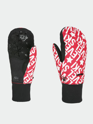 Ръкавици Level Coral Mitt Wmn (white/red)