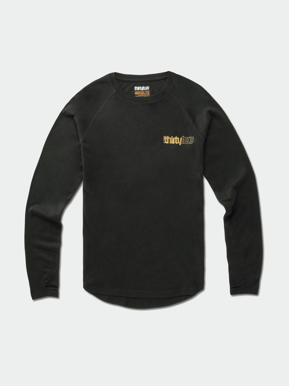 Бельо ThirtyTwo Longsleeve aktywny Ridelite Merino L/S Wmn (black/black)