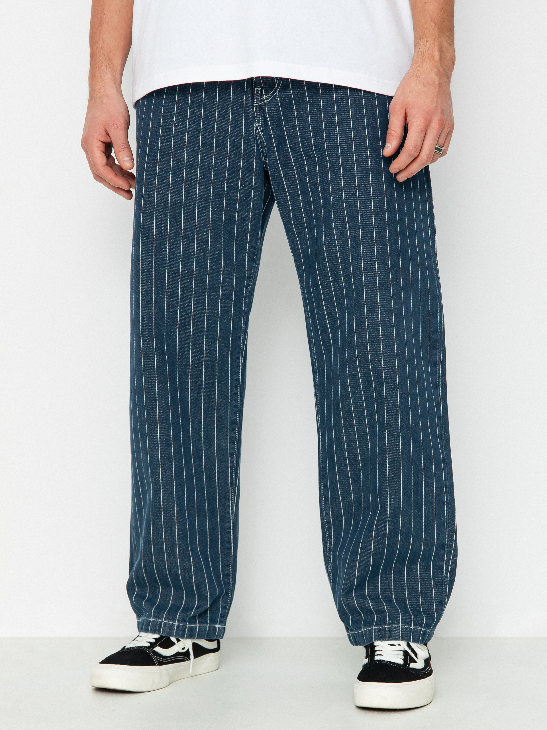 Панталони Carhartt WIP Orlean (orlean stripe/blue/white)