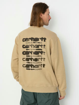 Суитшърт Carhartt WIP Ink Bleed (sable/tobacco)