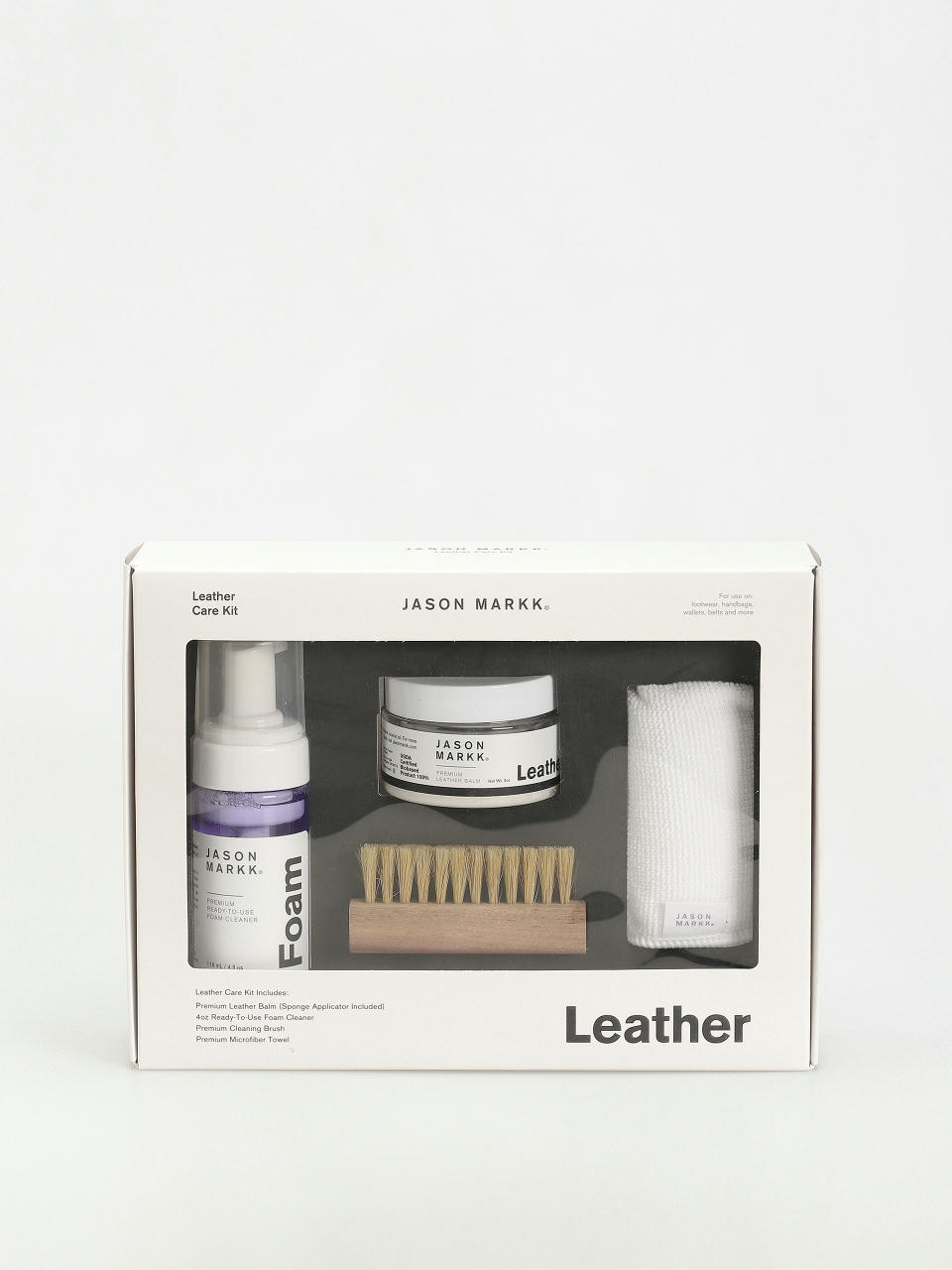 Комплект за грижа за кожата Jason Markk Leather Care Kit (white)