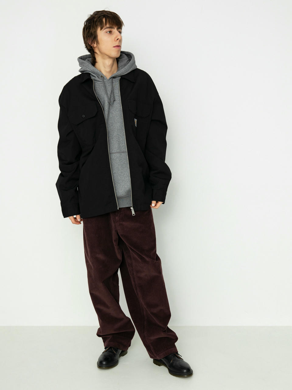 Риза Carhartt WIP Craft Zip (black)