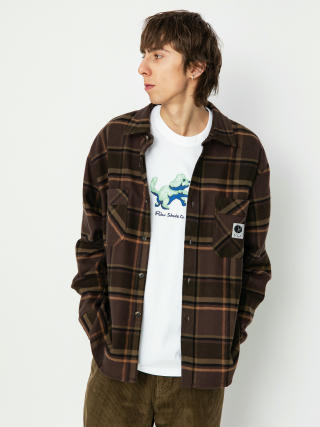 Риза Polar Skate Mike Flannel (brown/mauve)