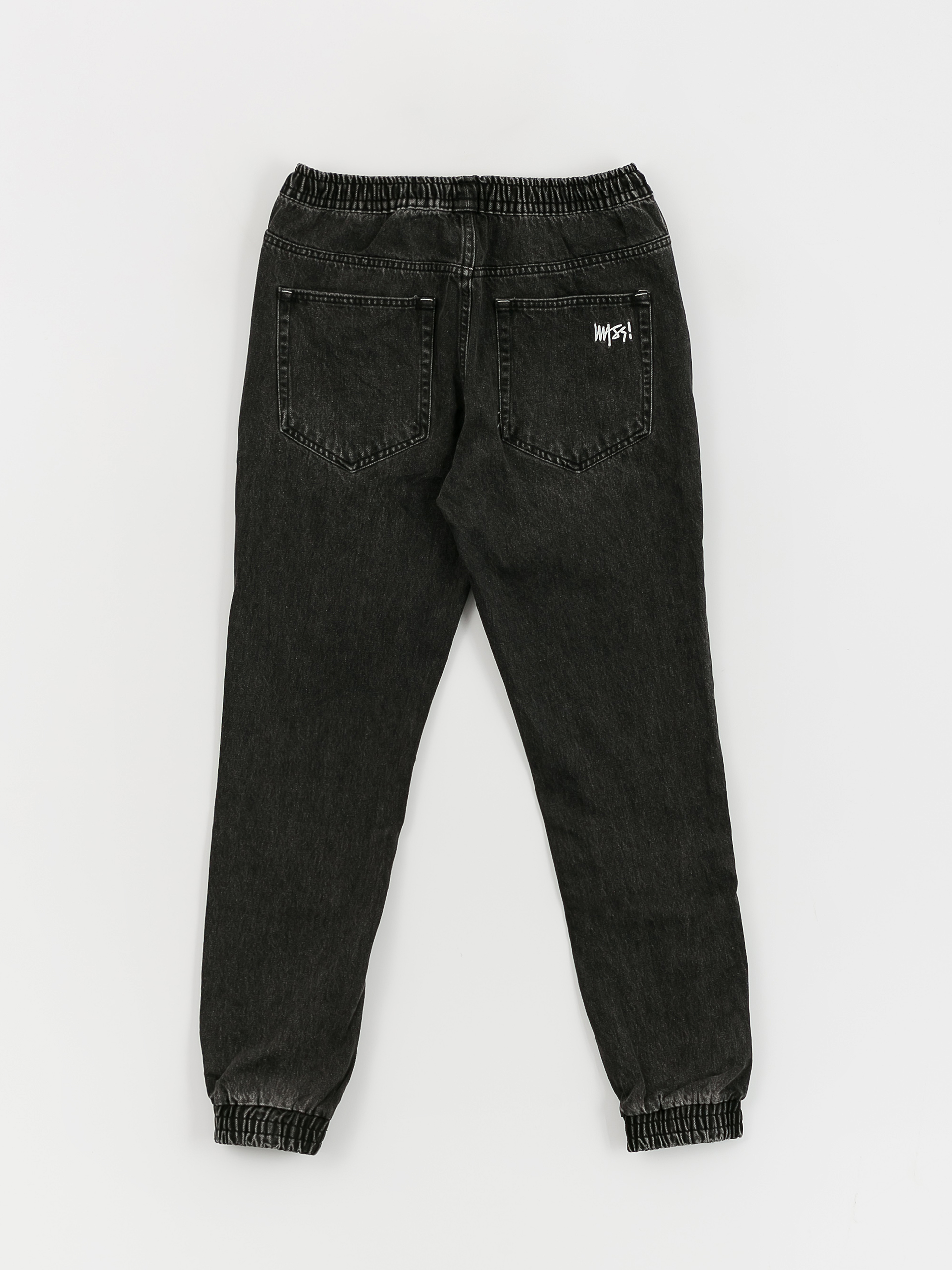 MassDnm Панталони Signature 2.0 Joggers Jeans Sneaker Fit (black washed)