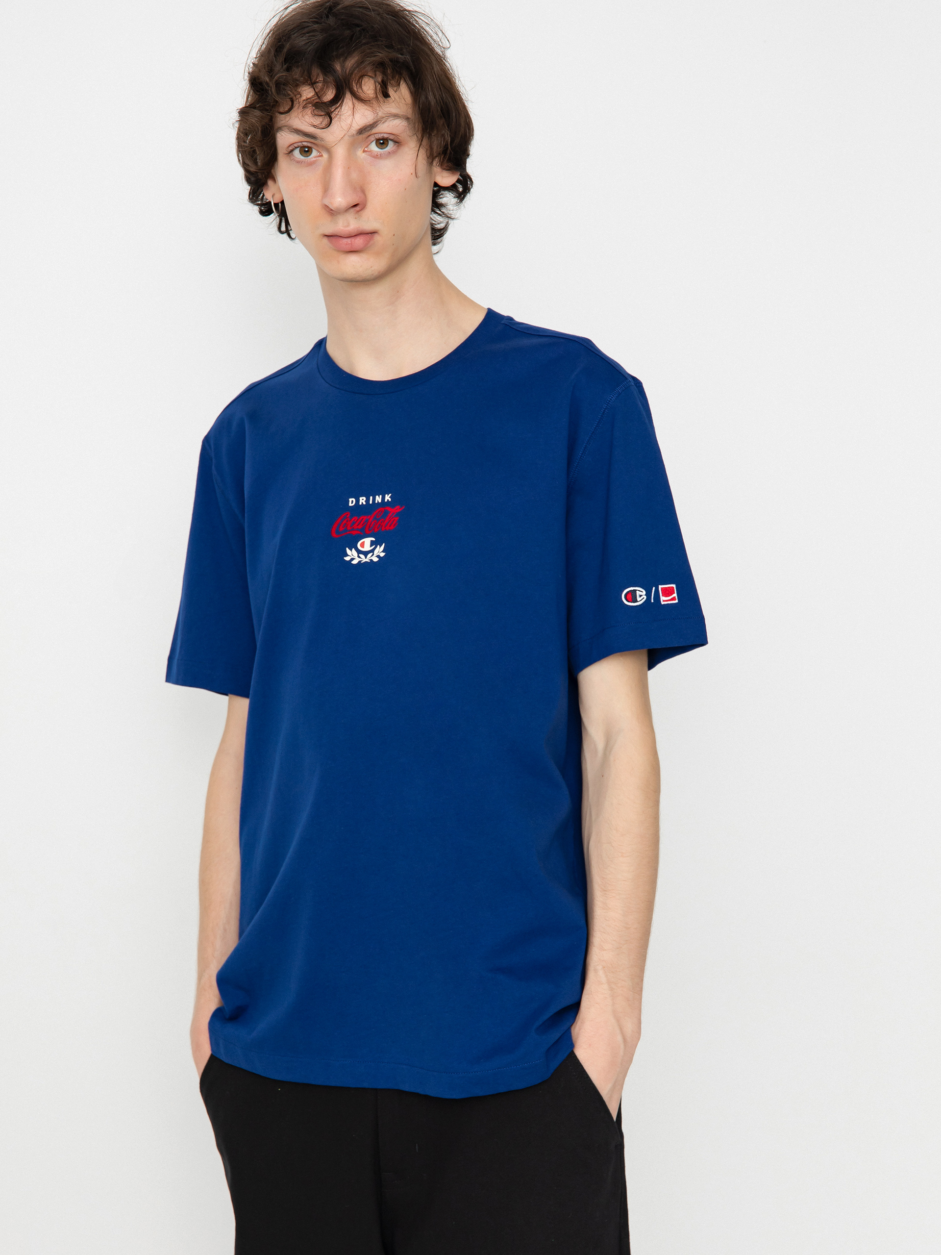 Тениска Champion X Coca Cola Crewneck T-Shirt 220184 (bwb)