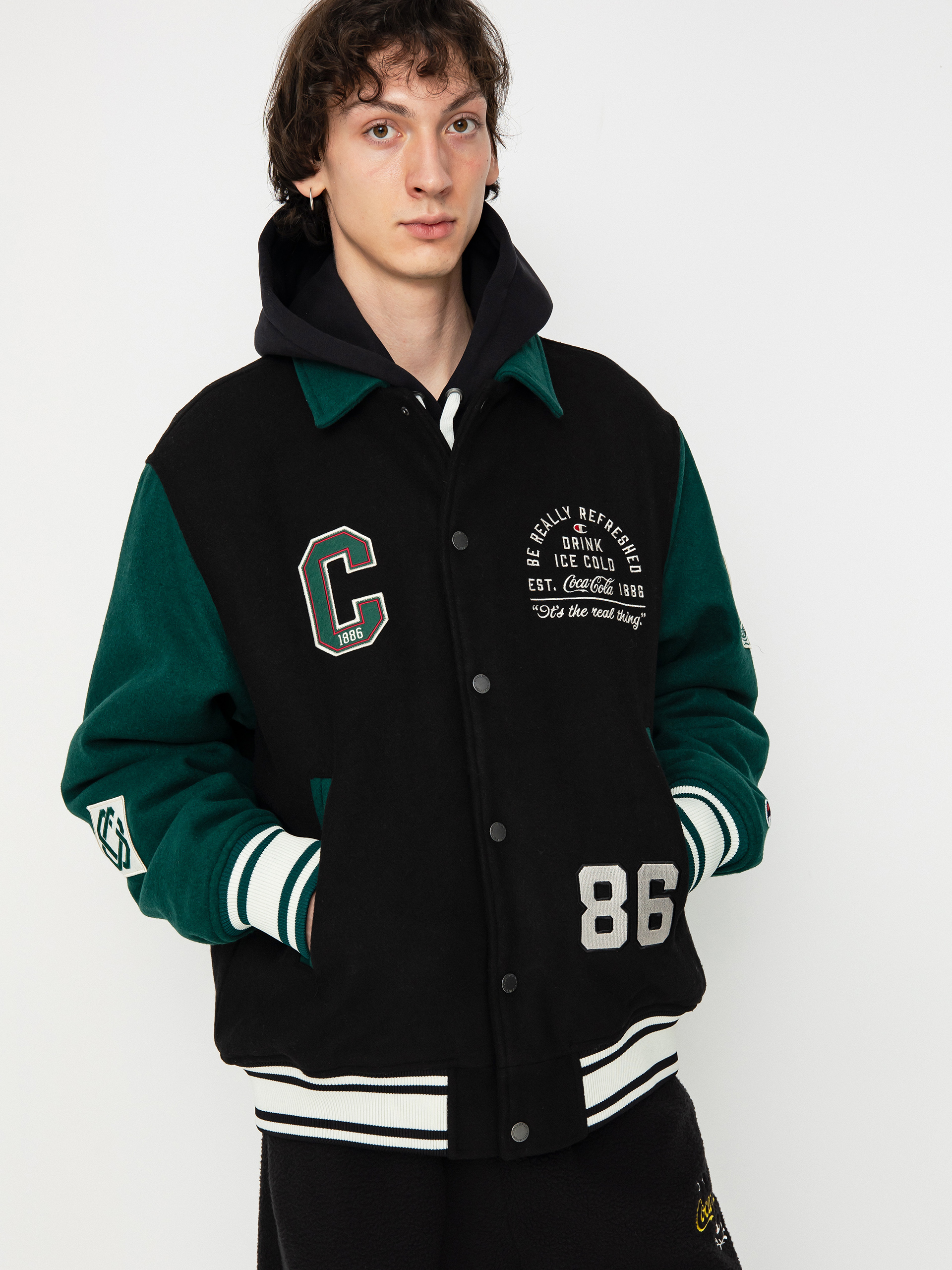 Яке Champion X Coca Cola Bomber Jacket 220191 (nbk/hlg/ofw)