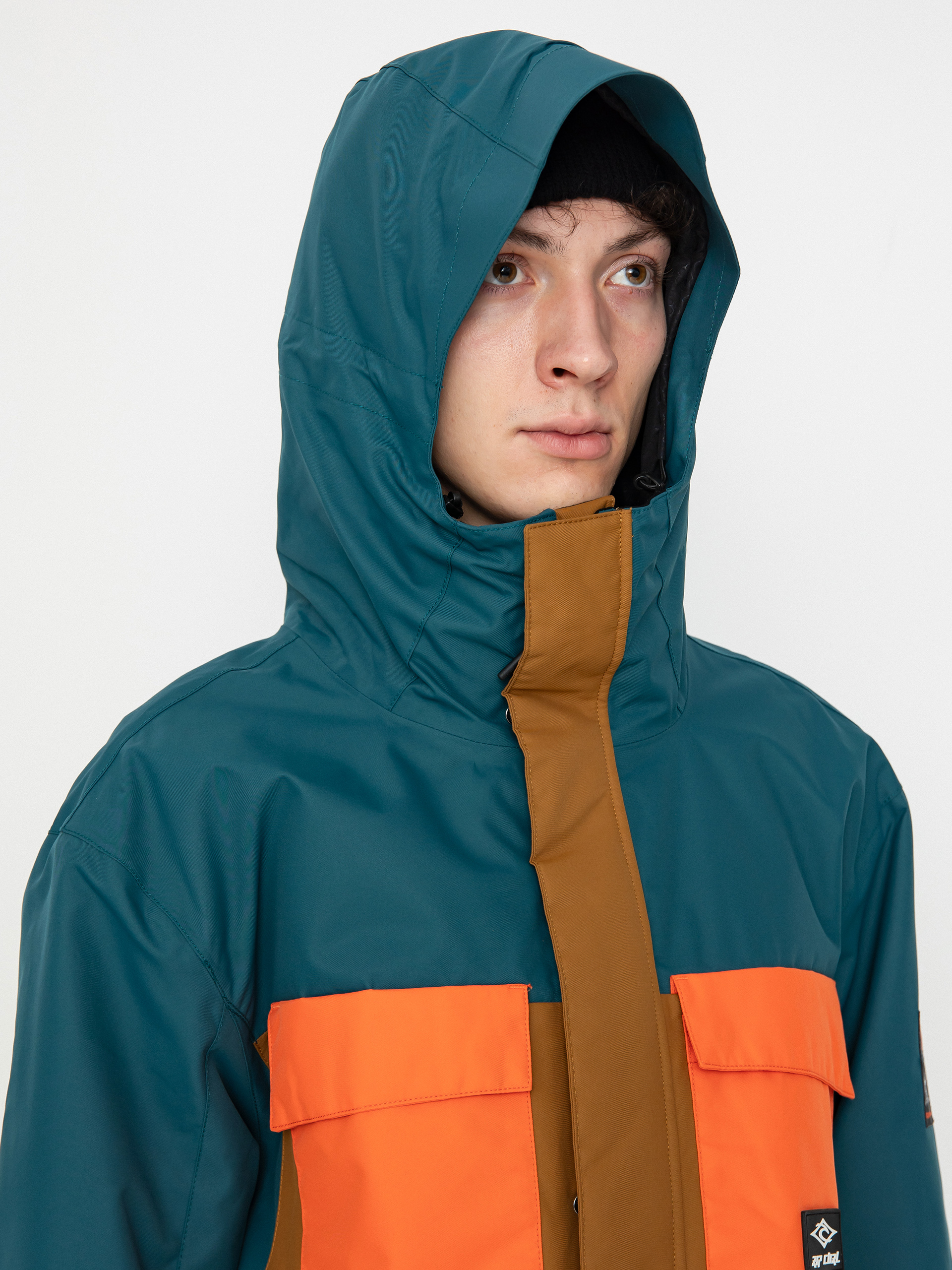 Мъжки Сноуборд яке Rip Curl Pinnacle (blue green)