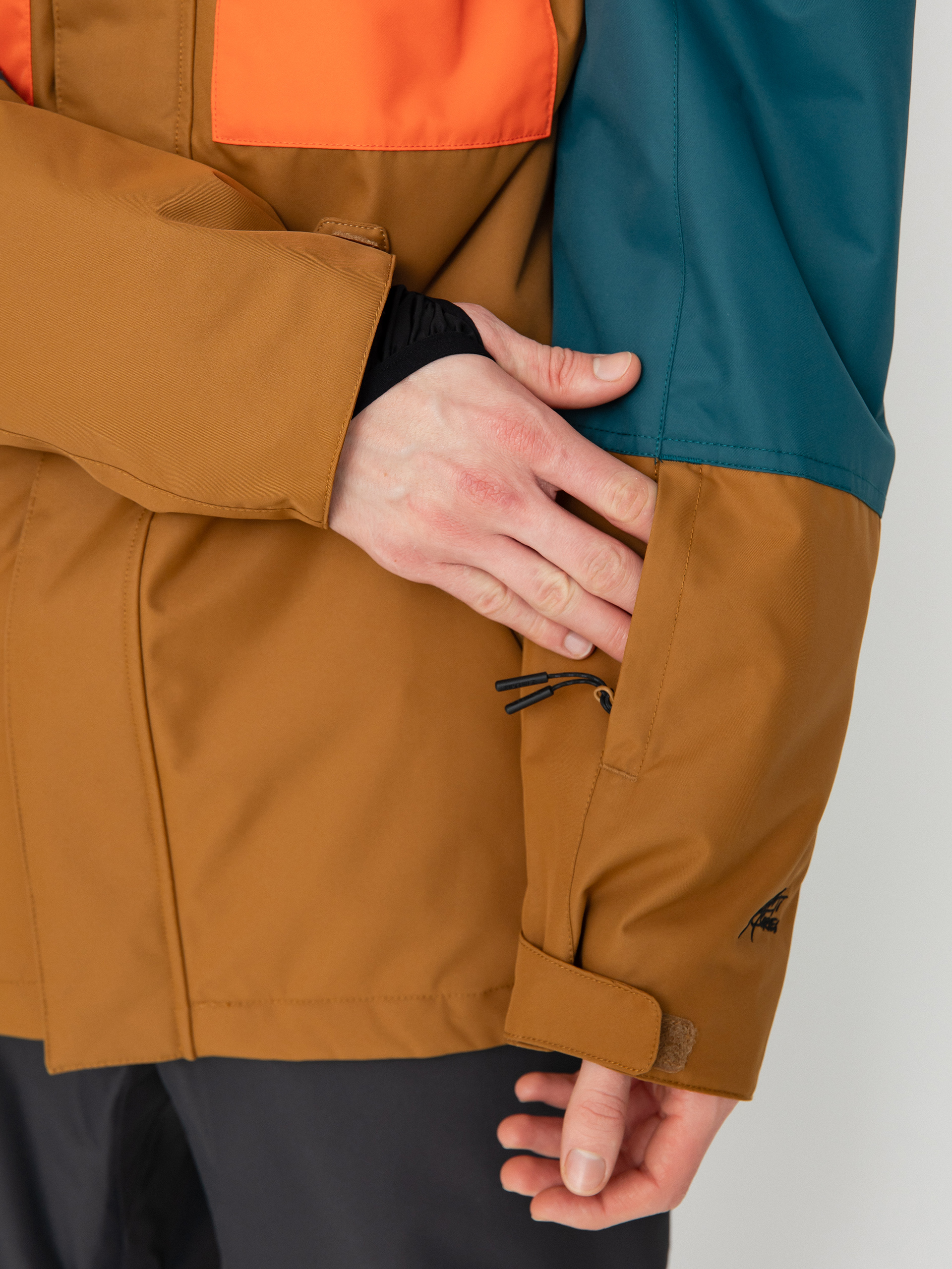 Мъжки Сноуборд яке Rip Curl Pinnacle (blue green)