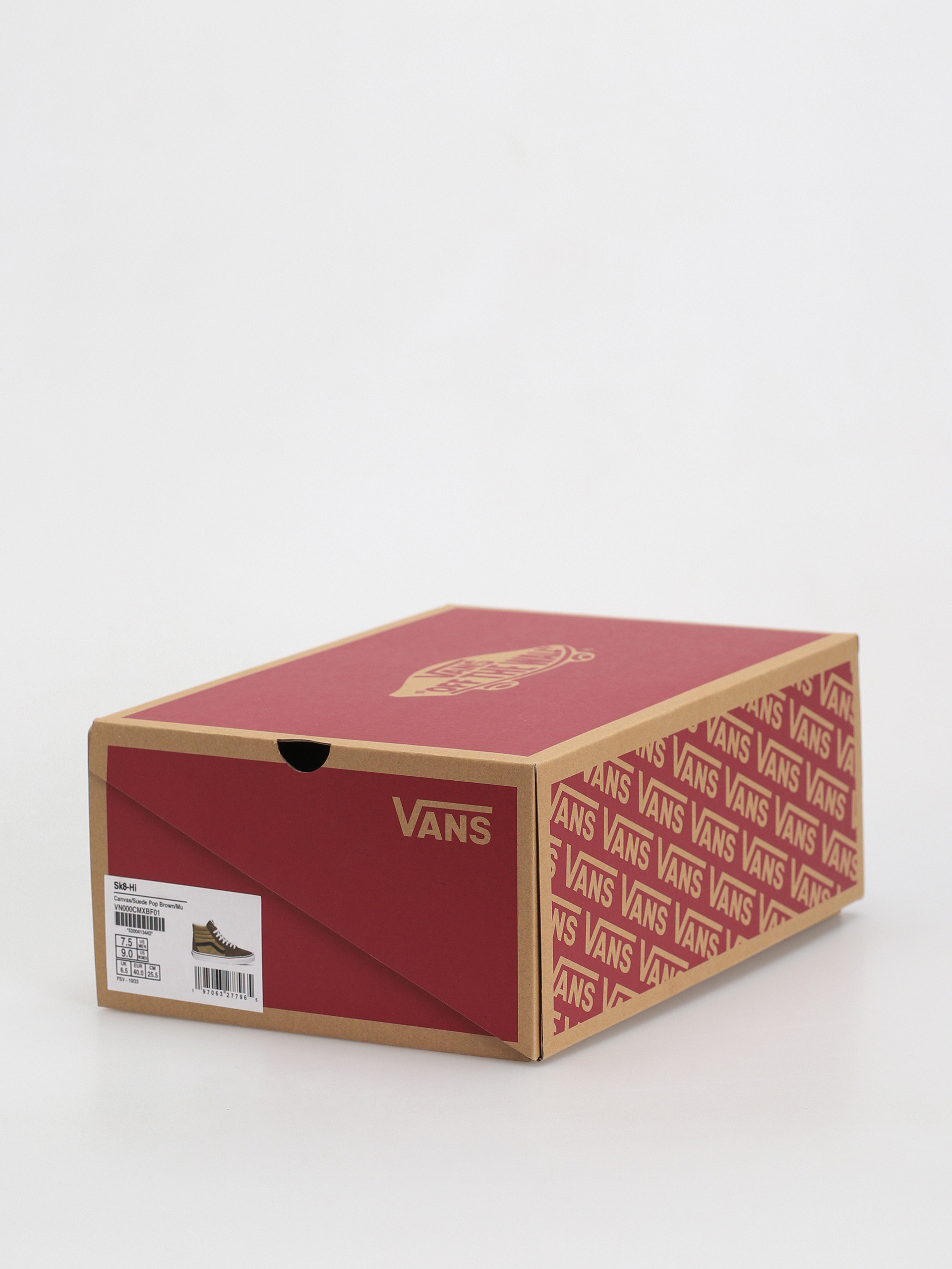 Обувки Vans Sk8 Hi (canvas/suede pop brown/multi)