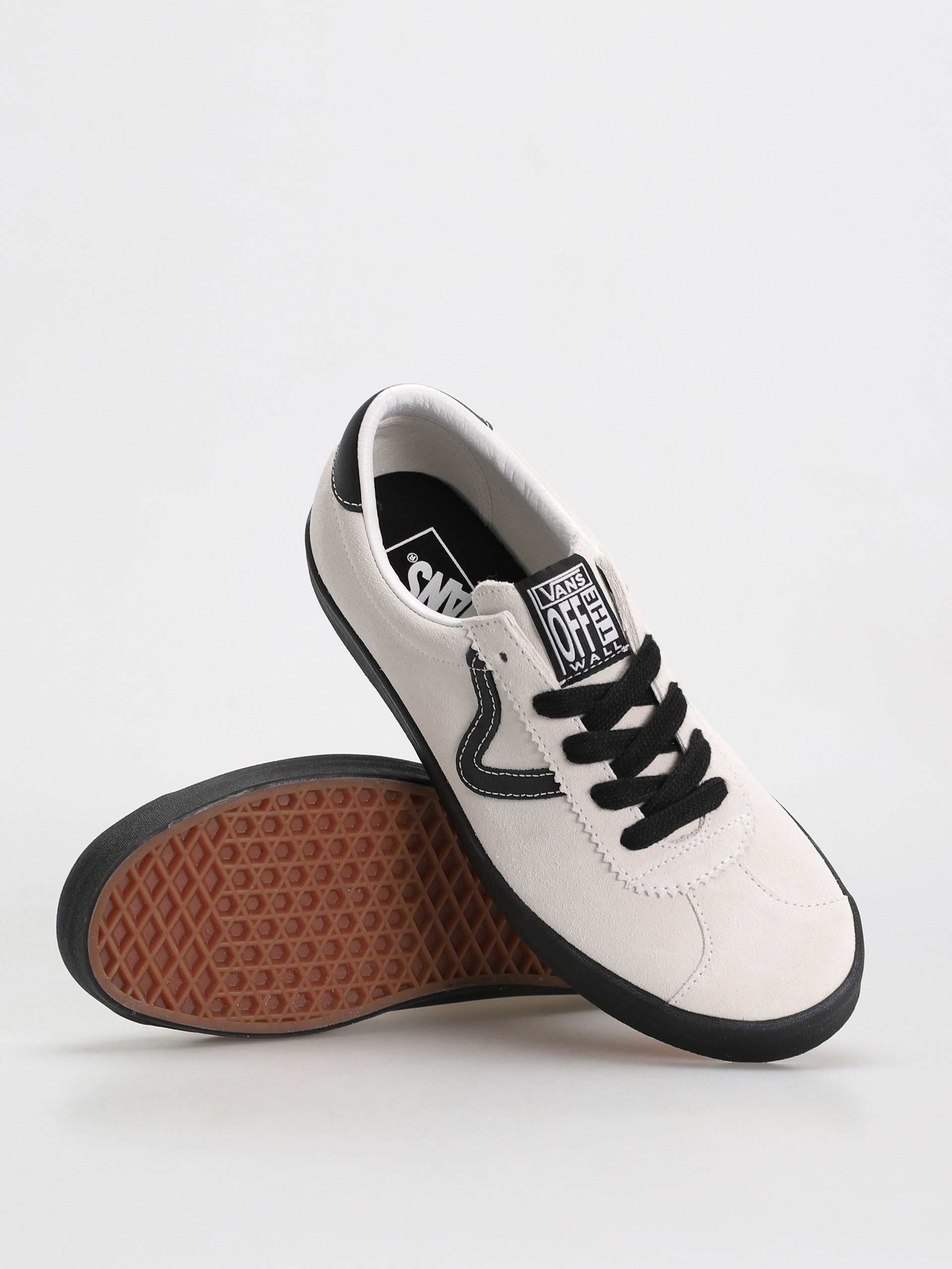 Обувки Vans Sport Low (suede white/black)