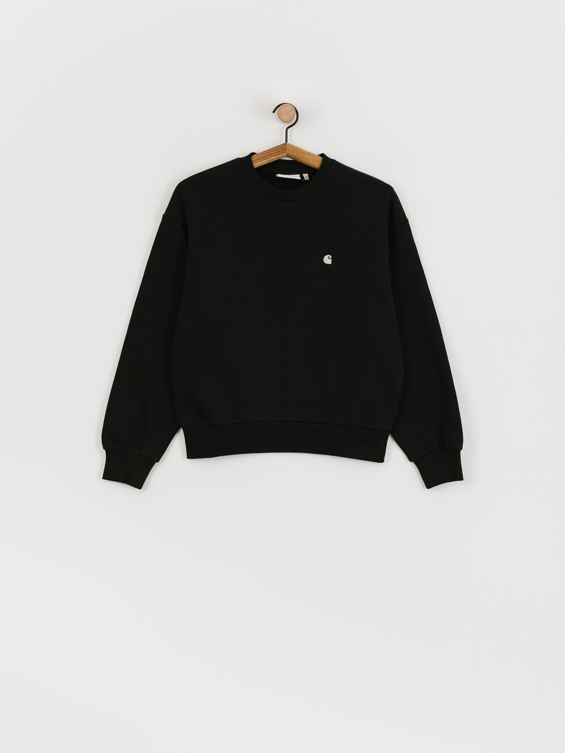 Суитшърт Carhartt WIP Casey Wmn (black/silver)