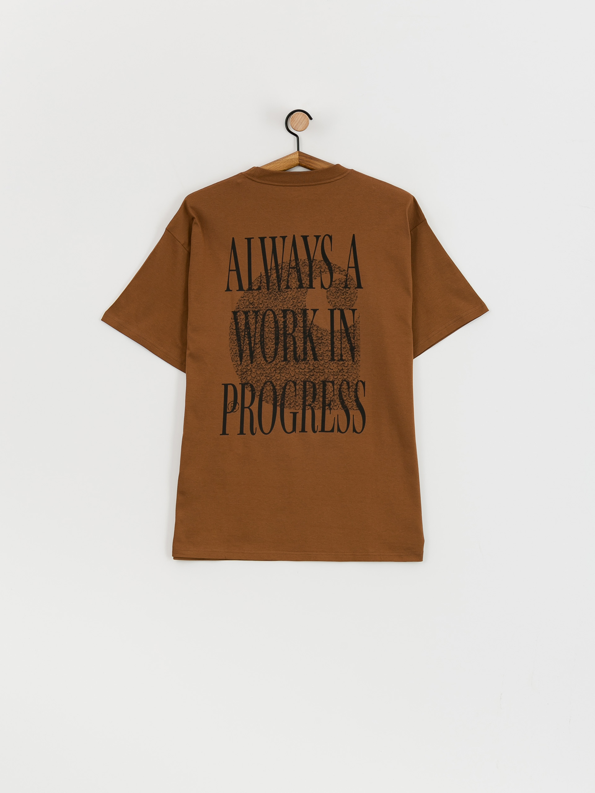 Тениска Carhartt WIP Always a WIP (hamilton brown)