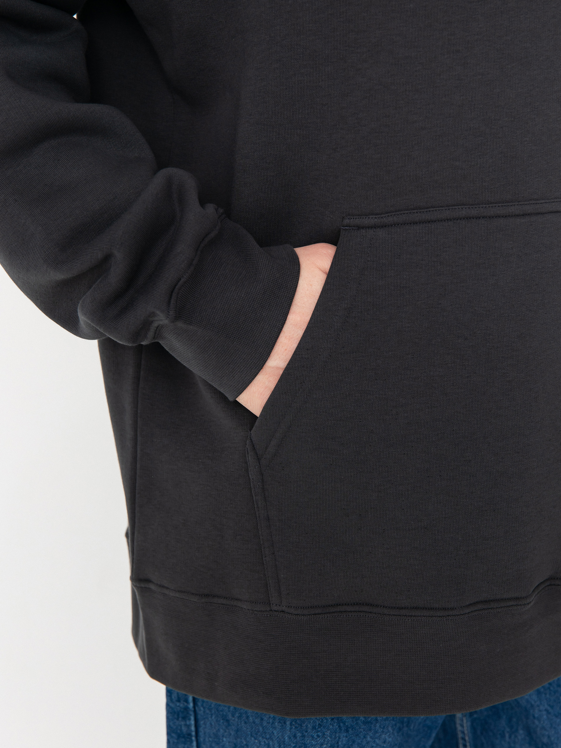 Суитшърт с качулка Burton Mountain HD (true black)