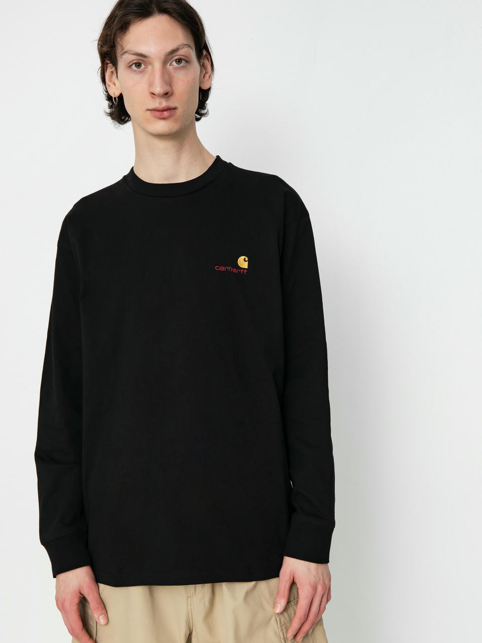 Блузи Carhartt WIP American Script (black)