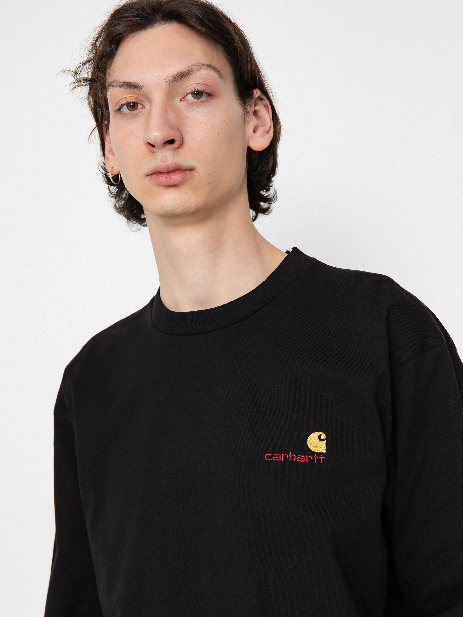 Блузи Carhartt WIP American Script (black)