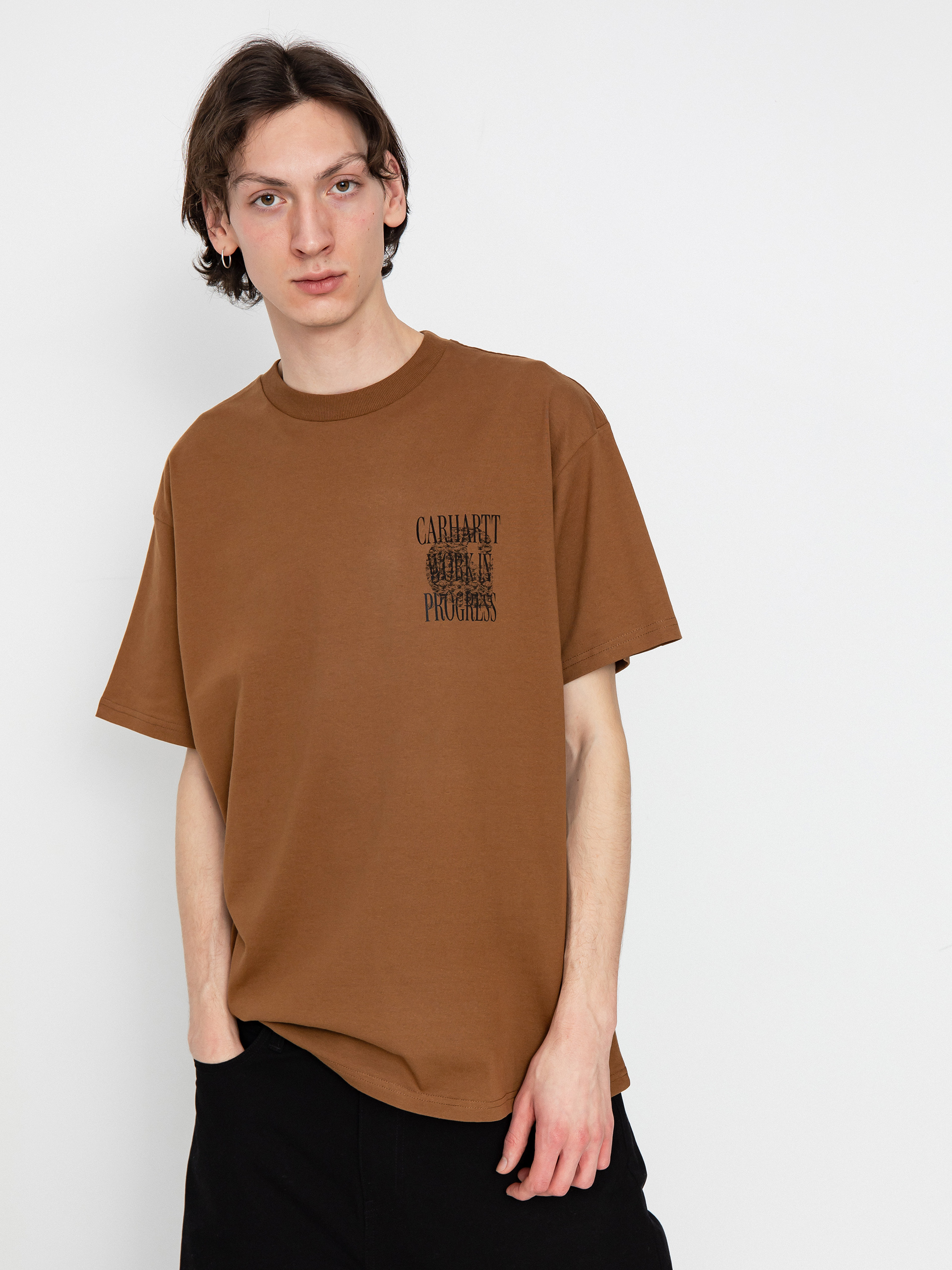Тениска Carhartt WIP Always a WIP (hamilton brown)