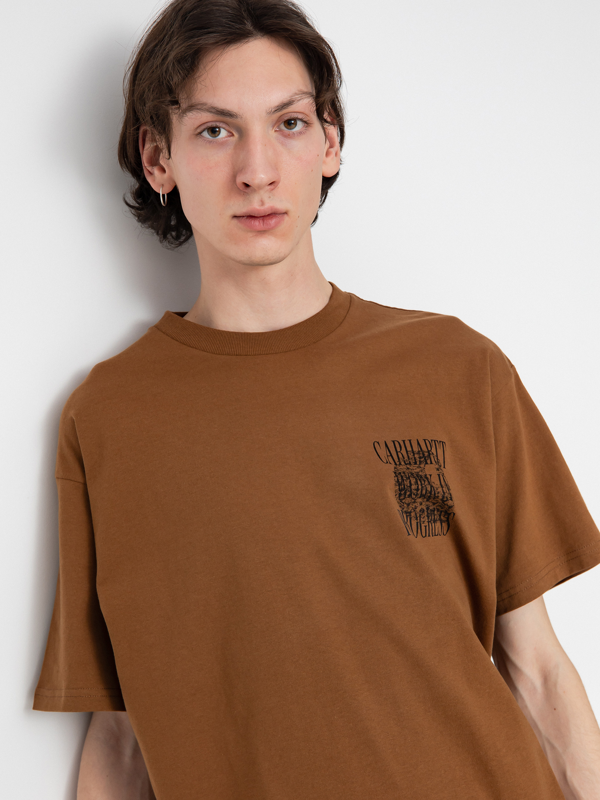 Тениска Carhartt WIP Always a WIP (hamilton brown)