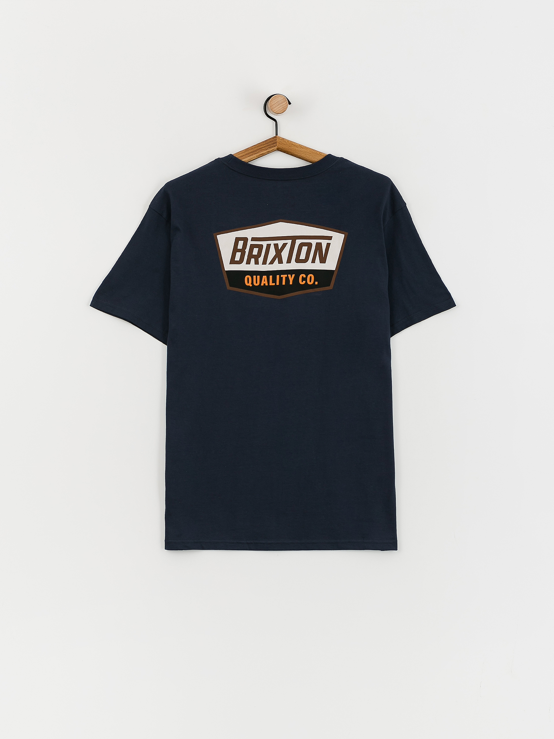 Тениска Brixton Regal Stt (washed navy/sepia)