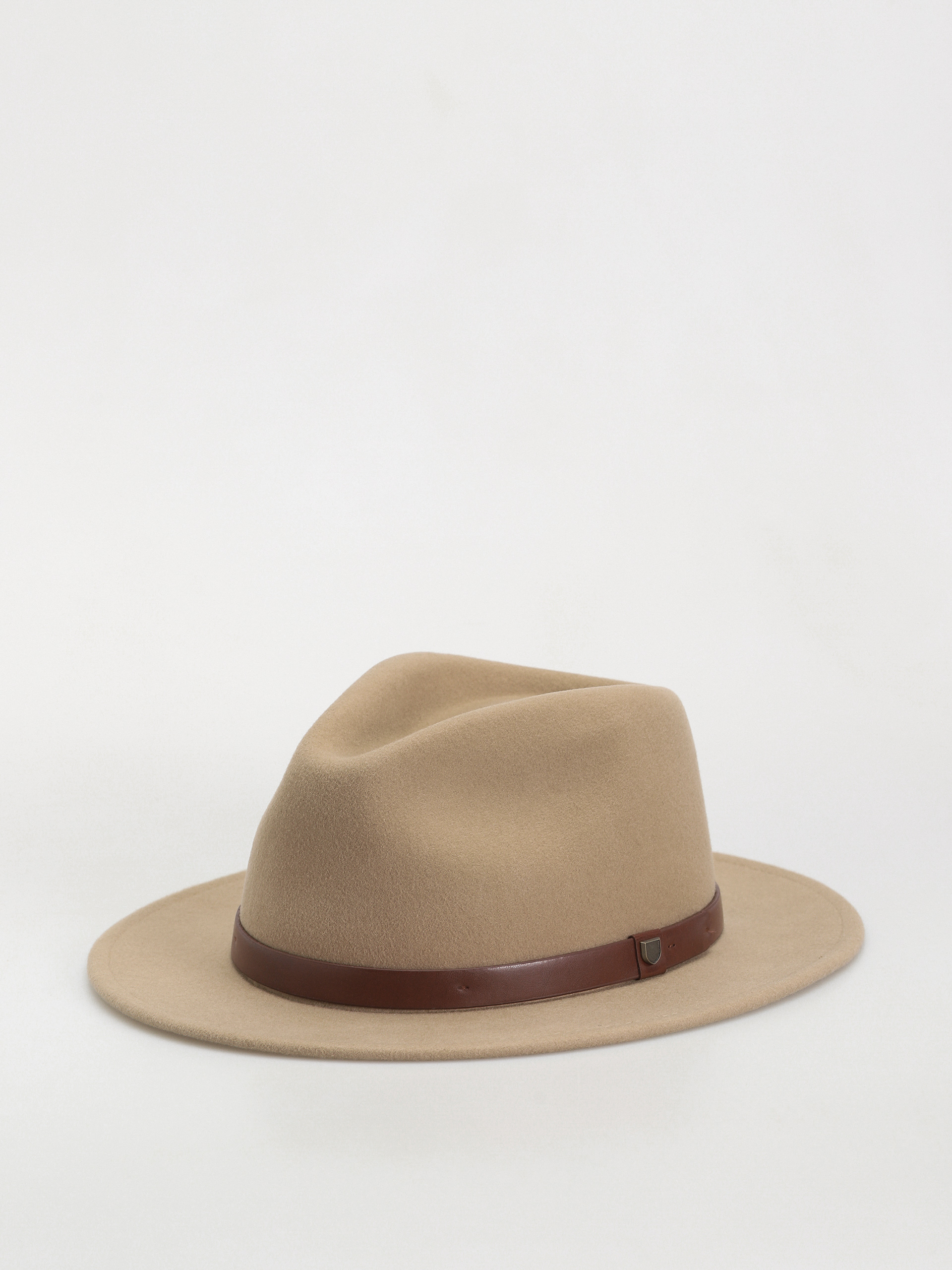 Шапка с периферия Brixton Messer Fedora (sand)