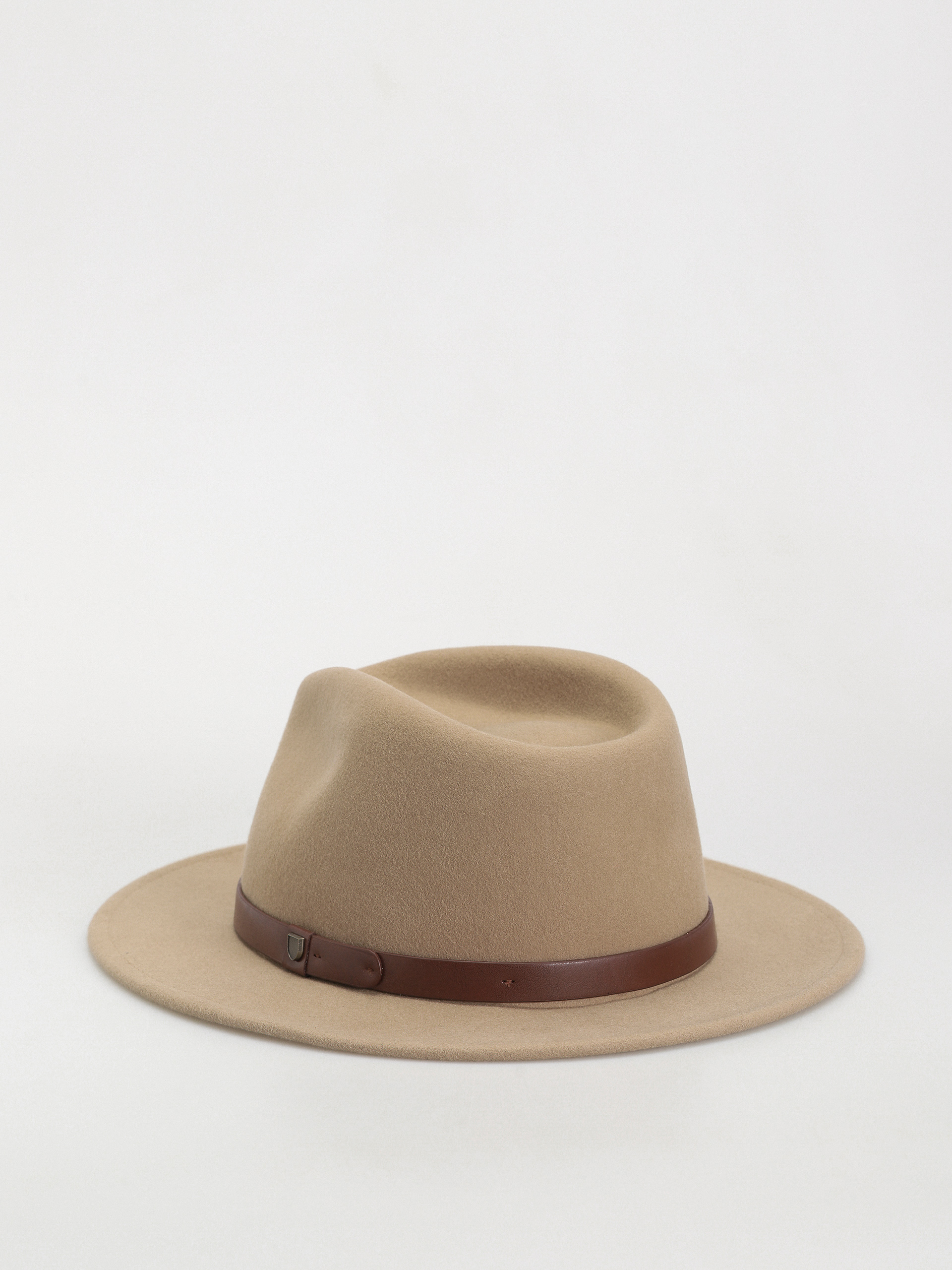 Шапка с периферия Brixton Messer Fedora (sand)