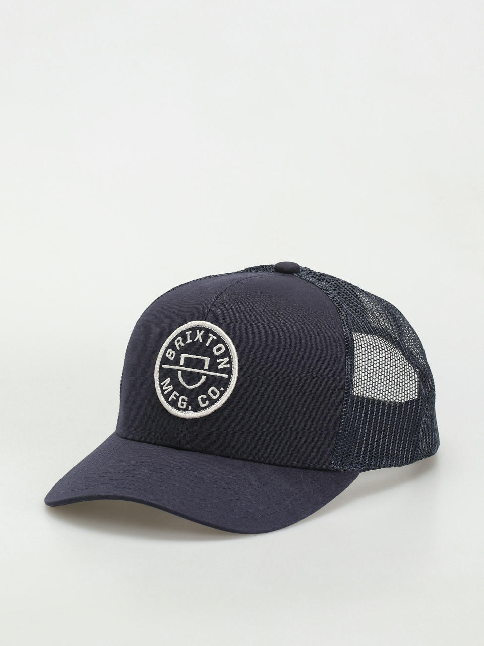 Шапка с козирка Brixton Crest X Mp Mesh Cap (washed navy/navy)