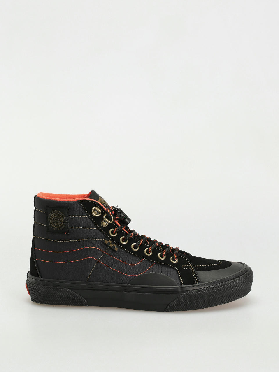 Обувки Vans X Spitfire Skate Sk8 Hi Reissue (spitfire black/flame)