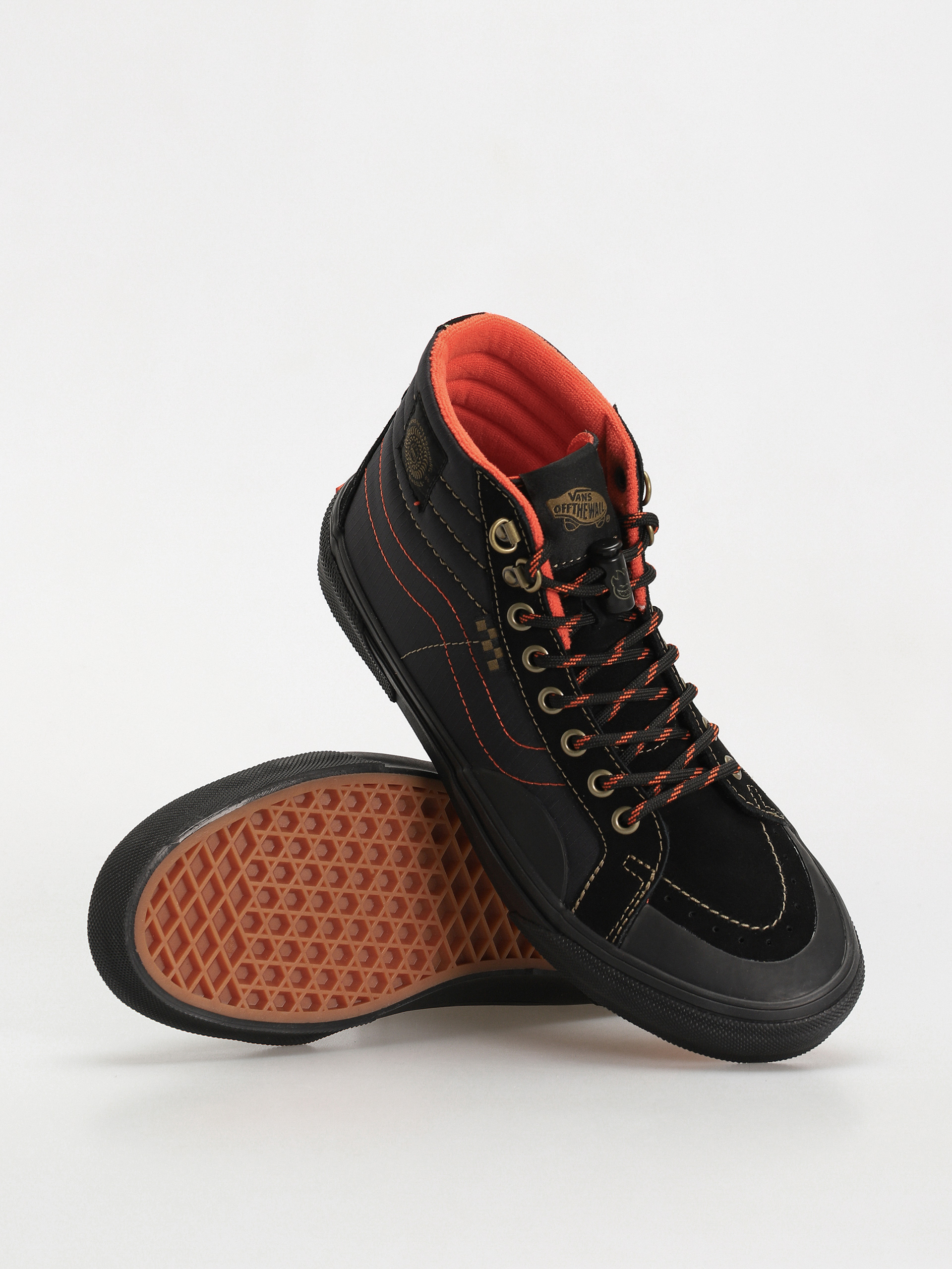 Обувки Vans X Spitfire Skate Sk8 Hi Reissue (spitfire black/flame)