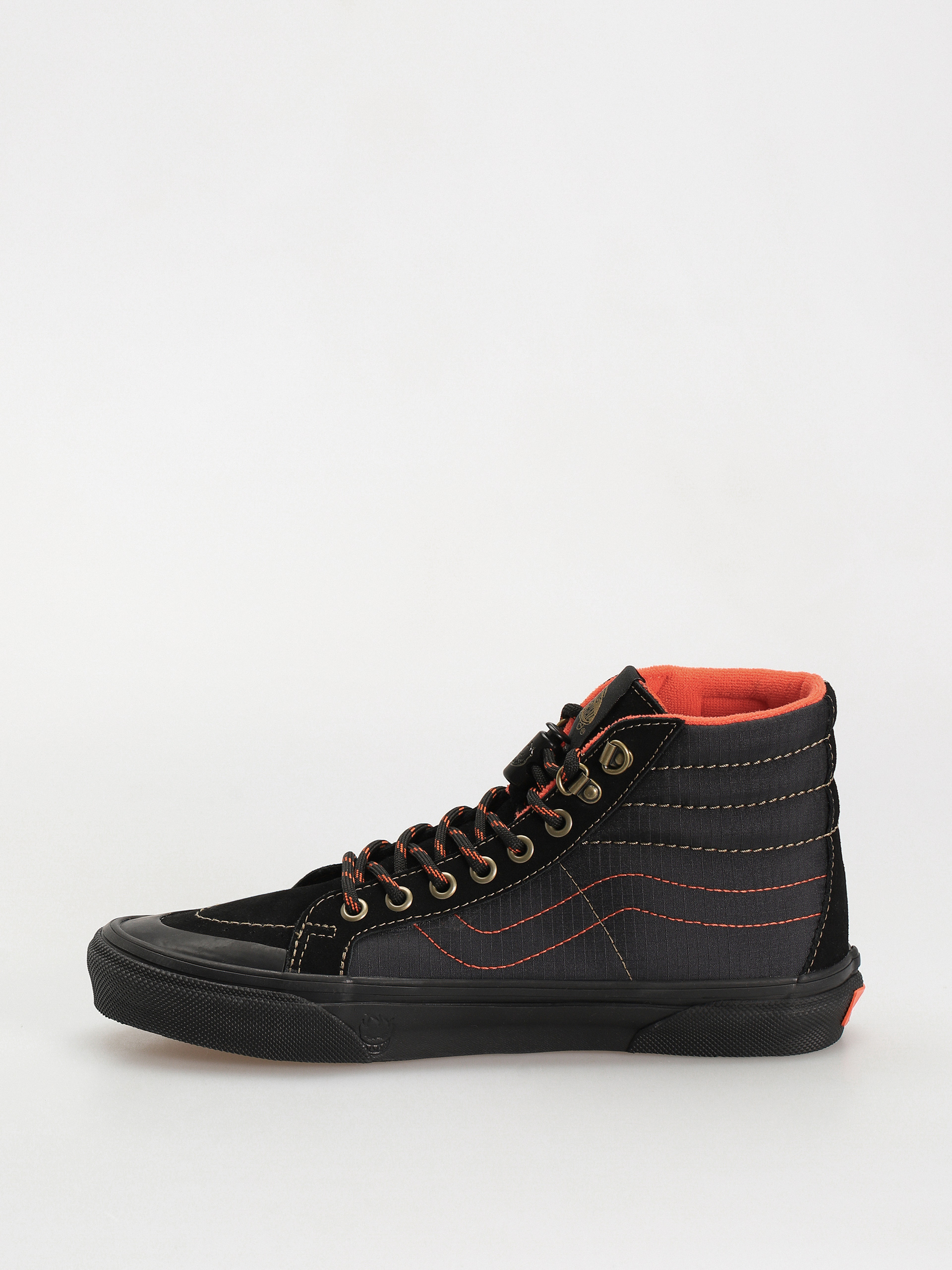 Обувки Vans X Spitfire Skate Sk8 Hi Reissue (spitfire black/flame)
