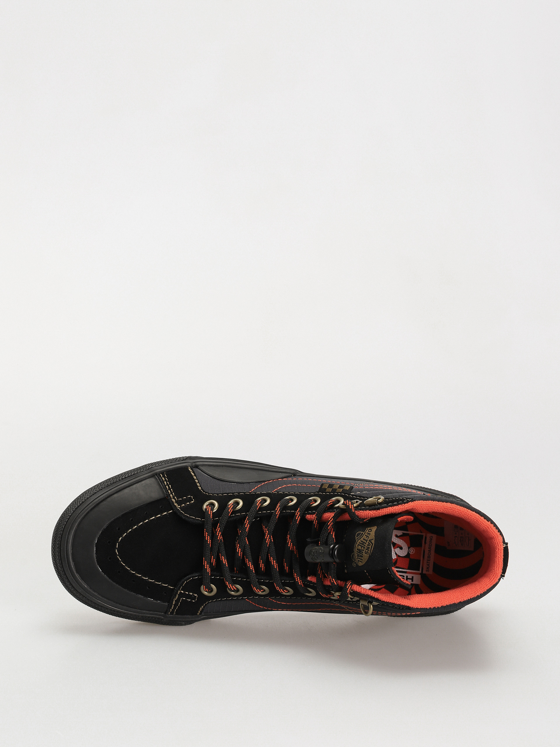 Обувки Vans X Spitfire Skate Sk8 Hi Reissue (spitfire black/flame)