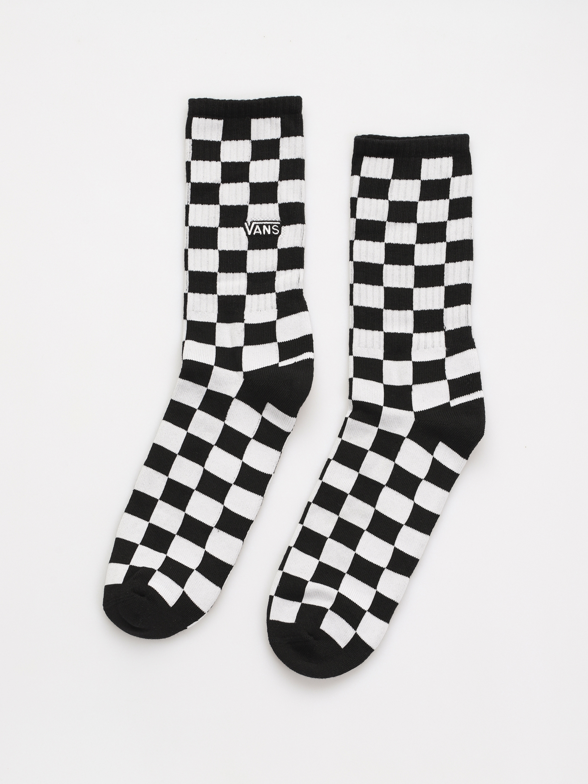 Чорапи Vans Checkerboard Crew (rox black/white)