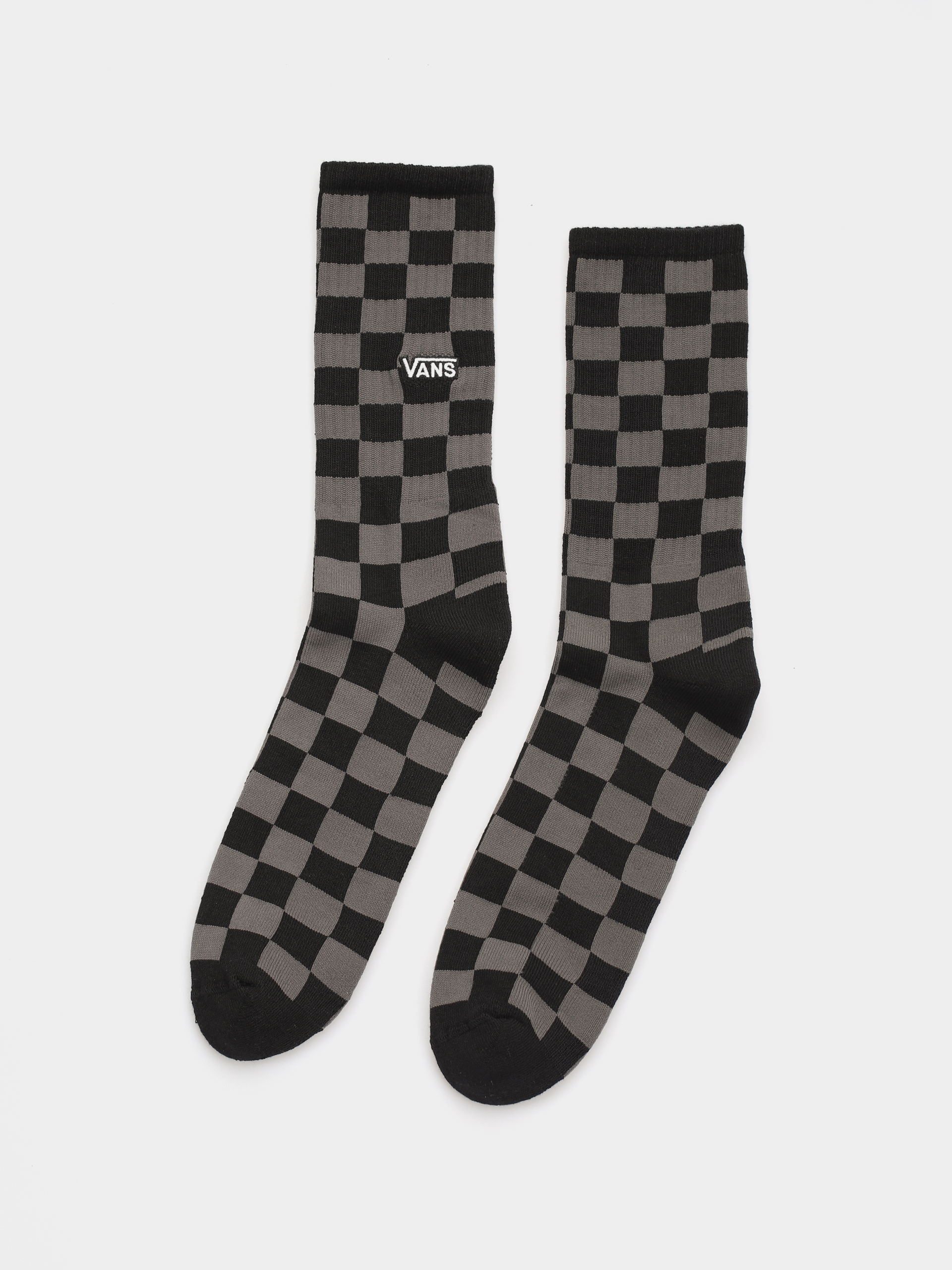 Чорапи Vans Checkerboard Crew (black/charcoal)