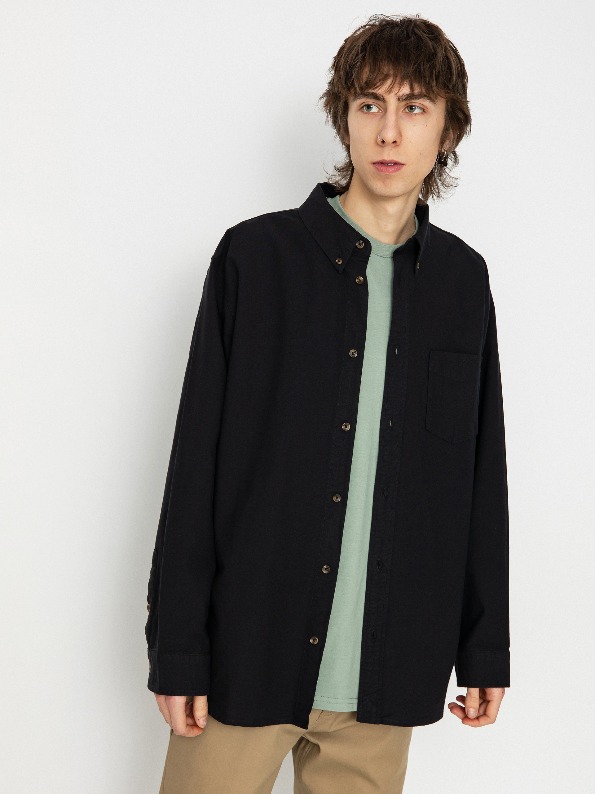 Риза Nike SB Nike Life (black/black/black)