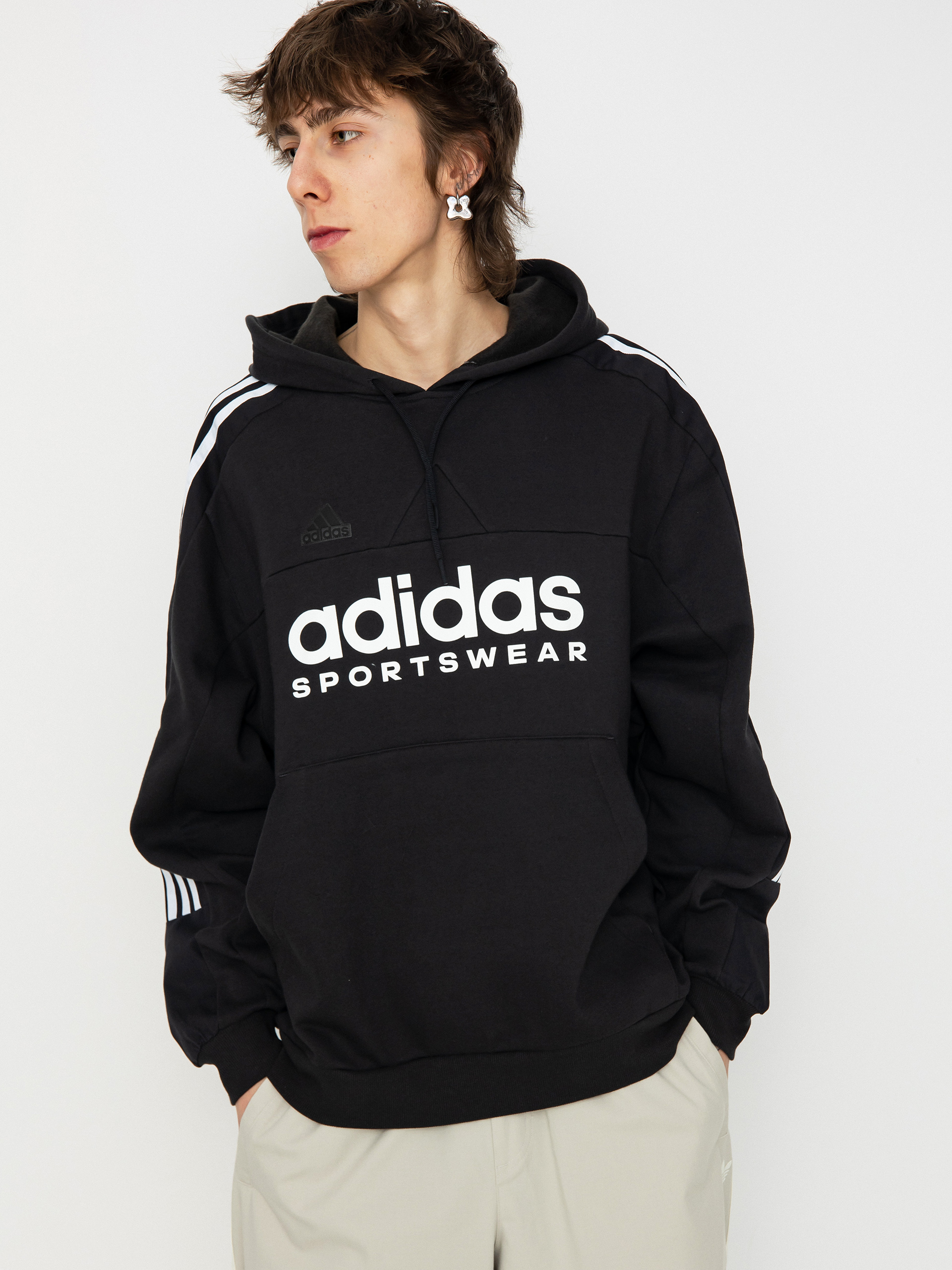 Суитшърт с качулка adidas Originals Tiro HD (black)