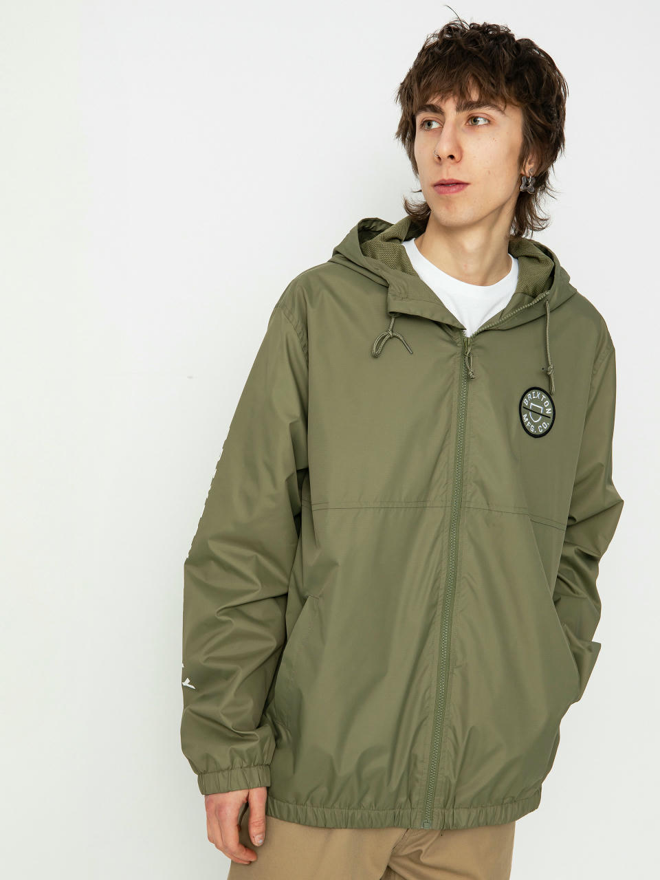 Яке Brixton Claxton Crest Lw ZHD (olive surplus)