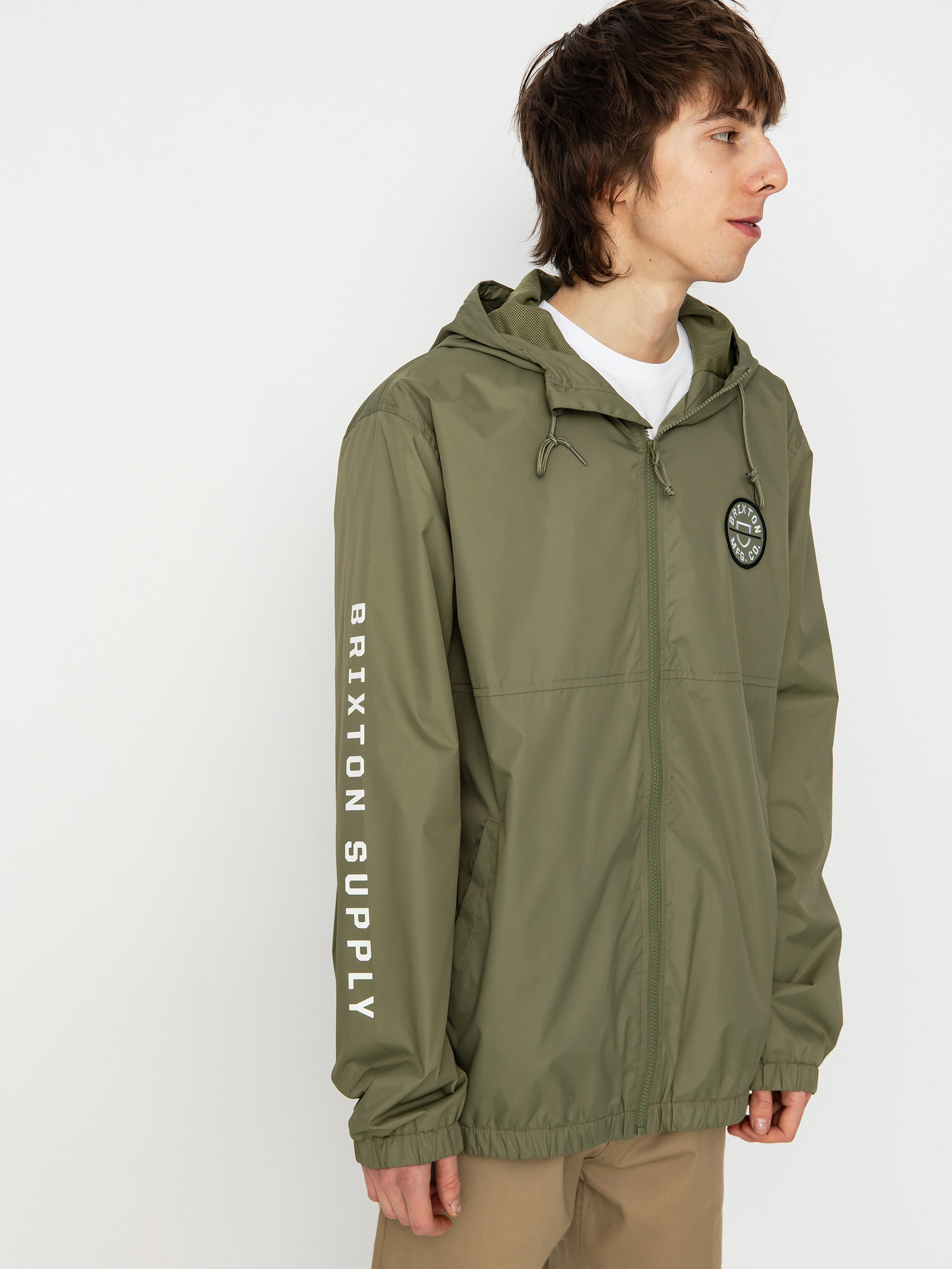 Яке Brixton Claxton Crest Lw ZHD (olive surplus)