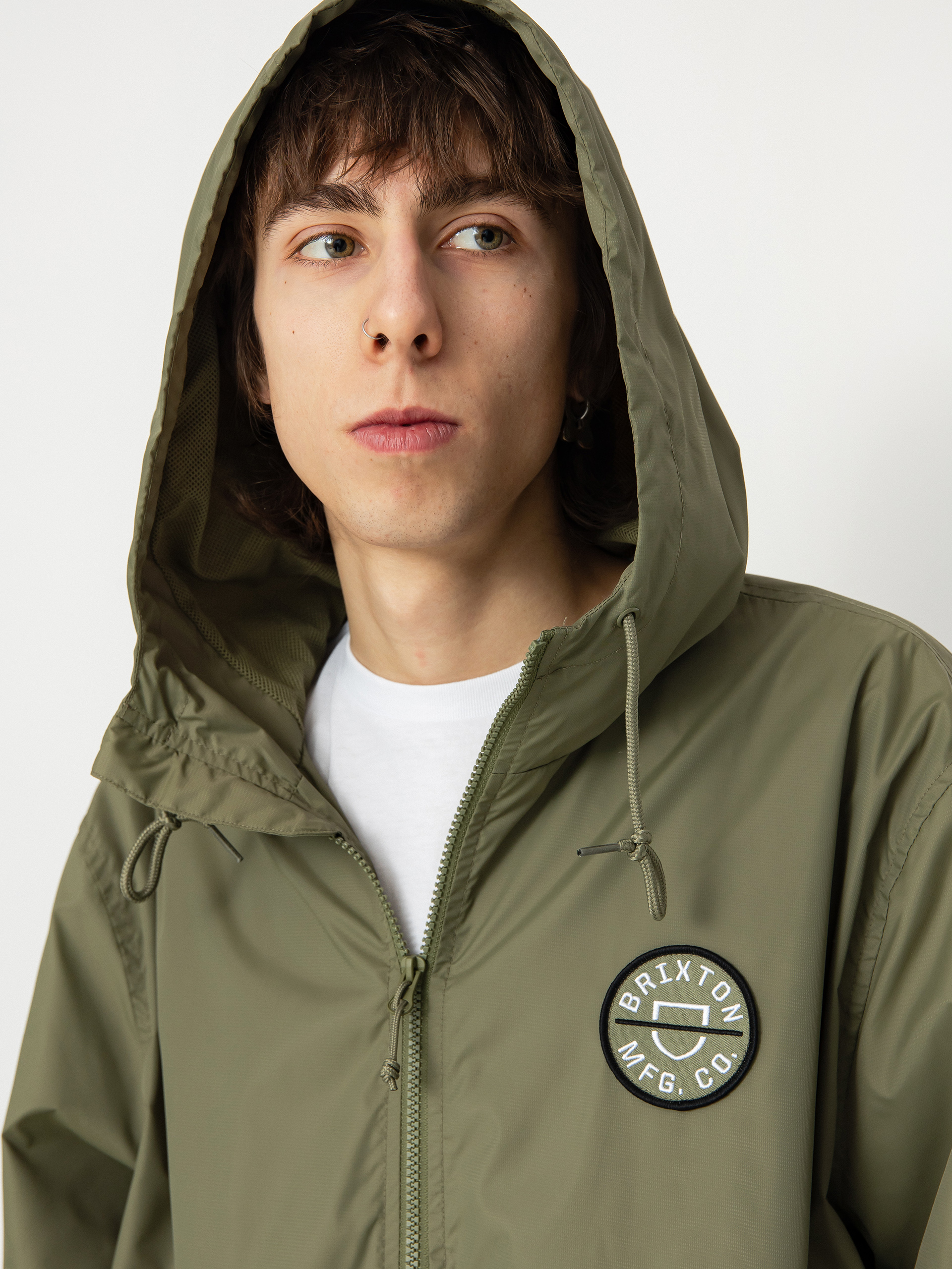 Яке Brixton Claxton Crest Lw ZHD (olive surplus)
