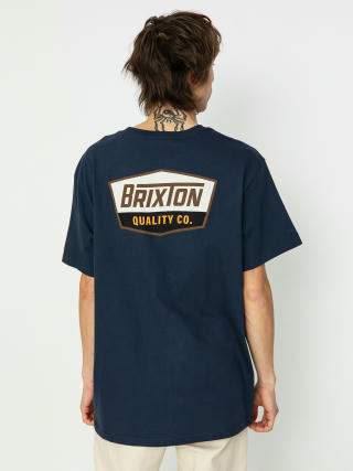 Тениска Brixton Regal Stt (washed navy/sepia)
