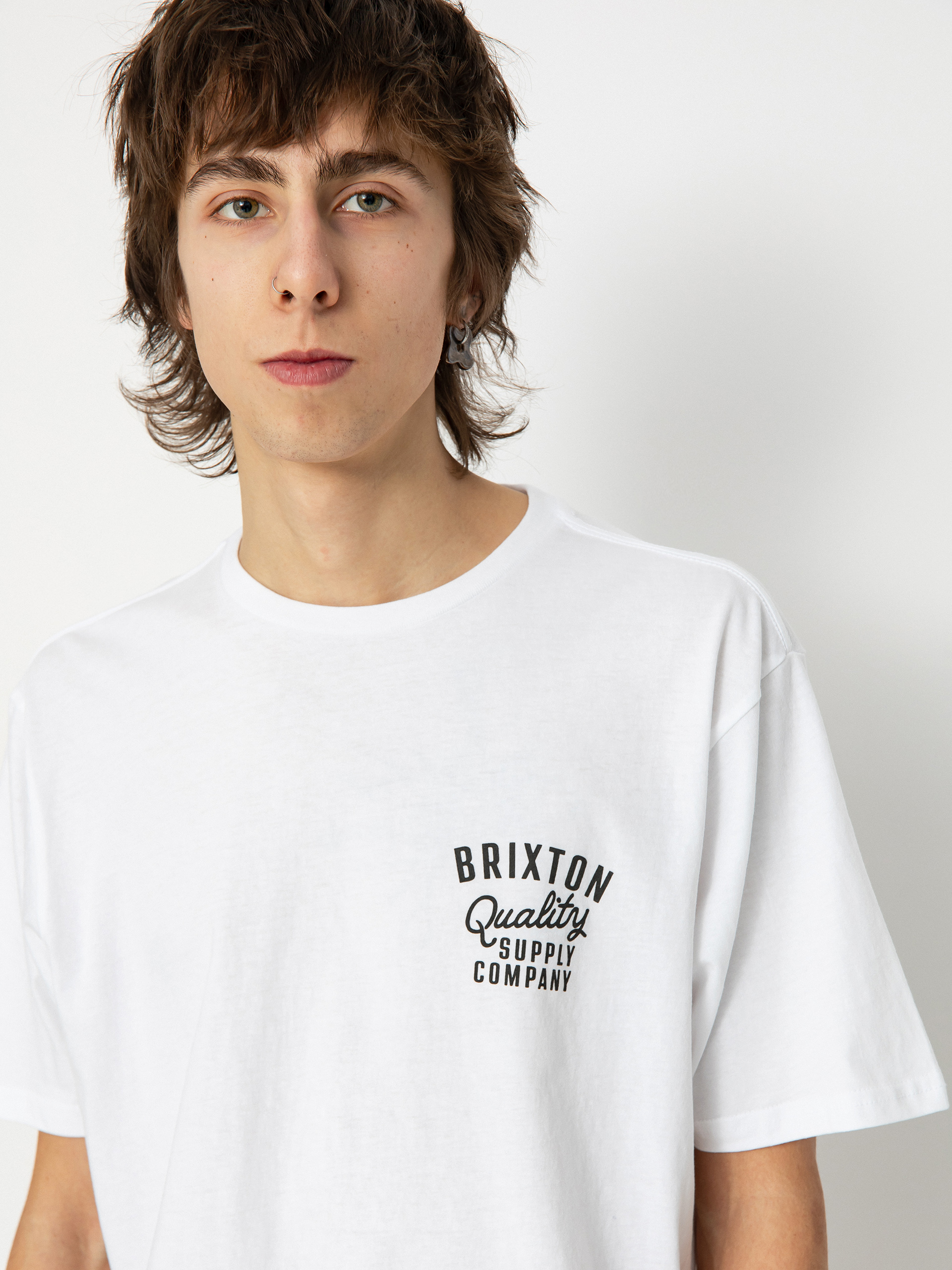 Тениска Brixton Hubal Tlrt (white)