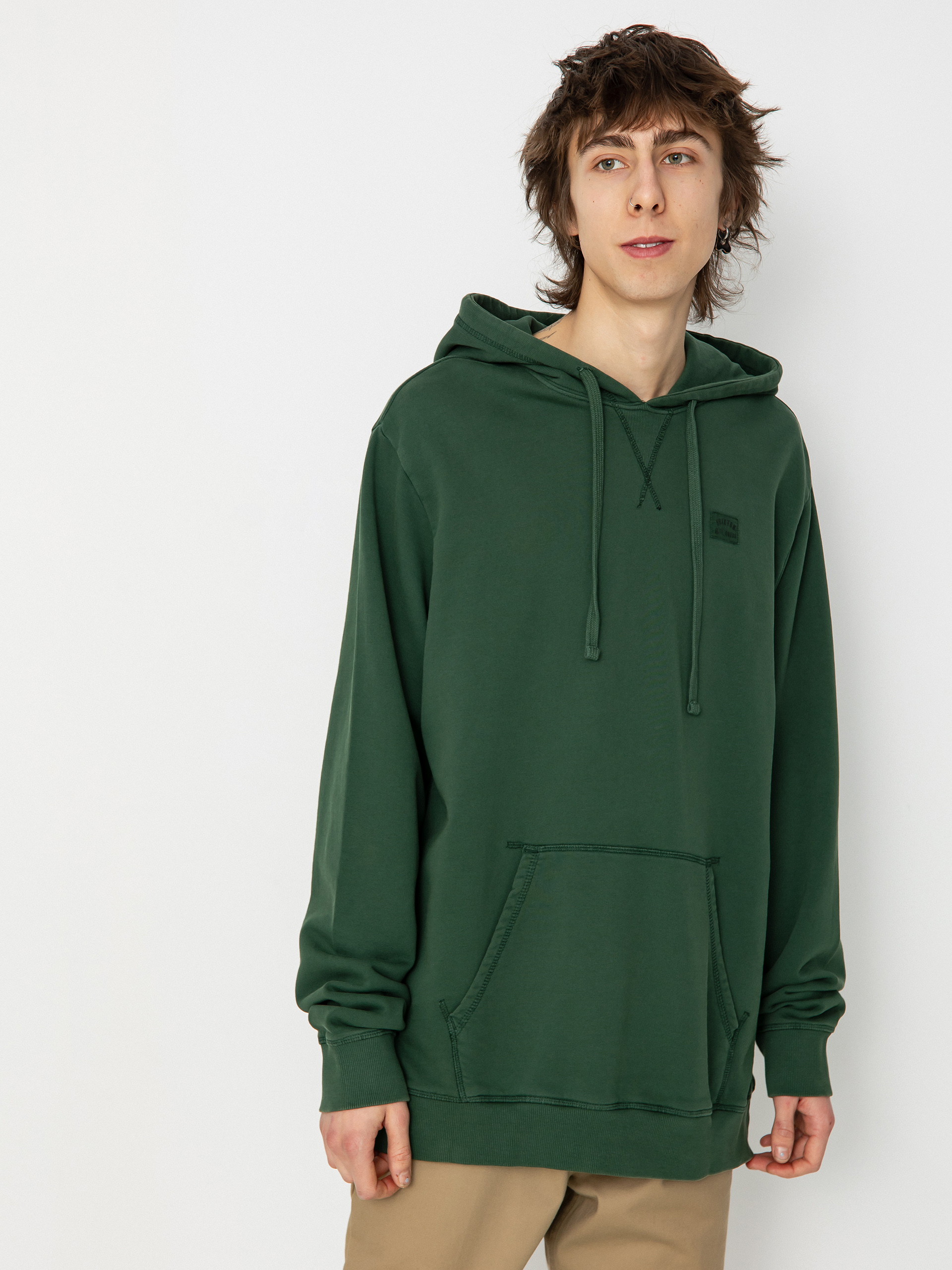 u0421u0443u0438u0442u0448u044au0440u0442 u0441 u043au0430u0447u0443u043bu043au0430 Brixton Vintage Reserve Cl Ft (trekking green sol wash)