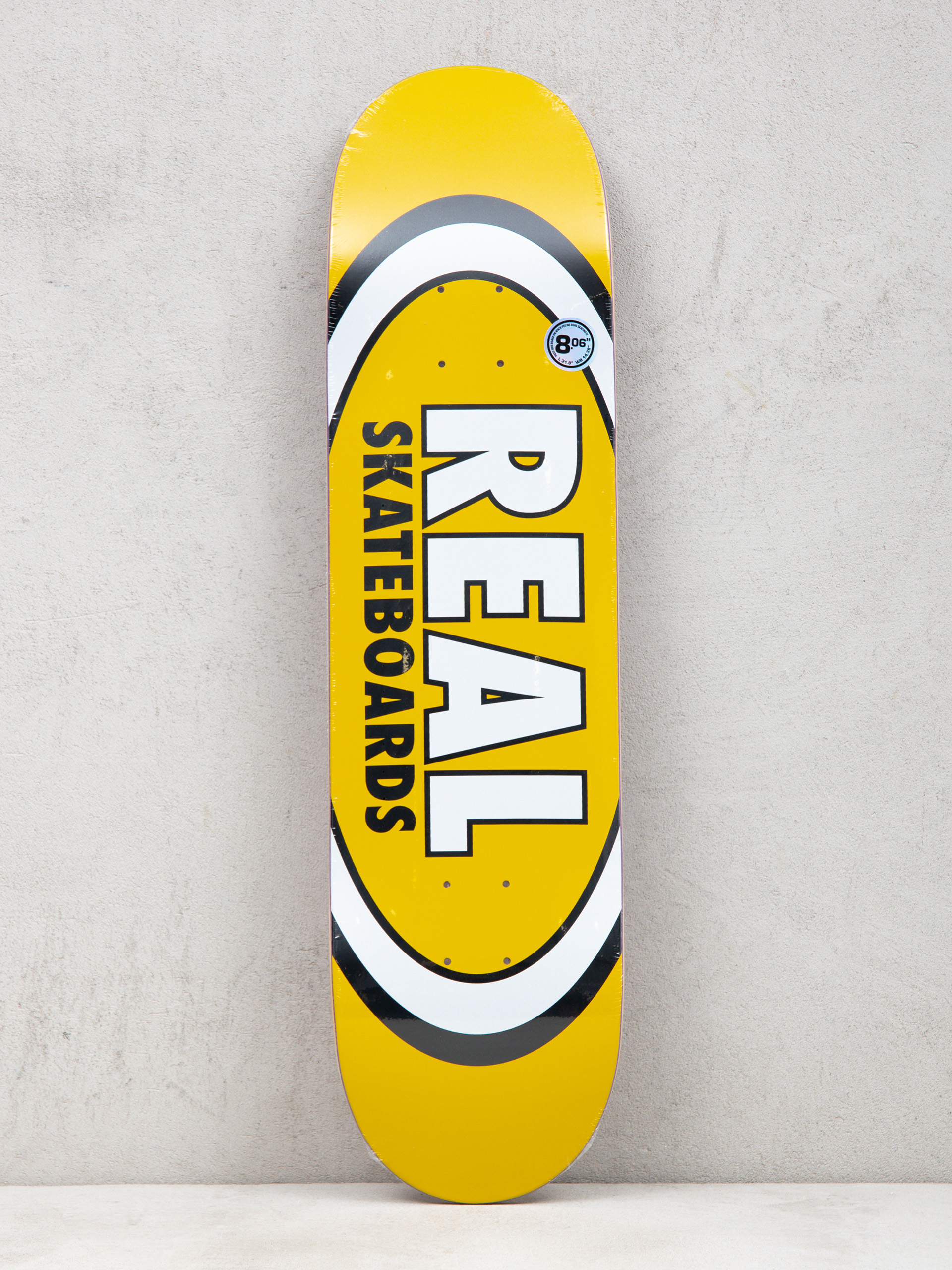 Дъска Real Classic Oval (yellow/black)