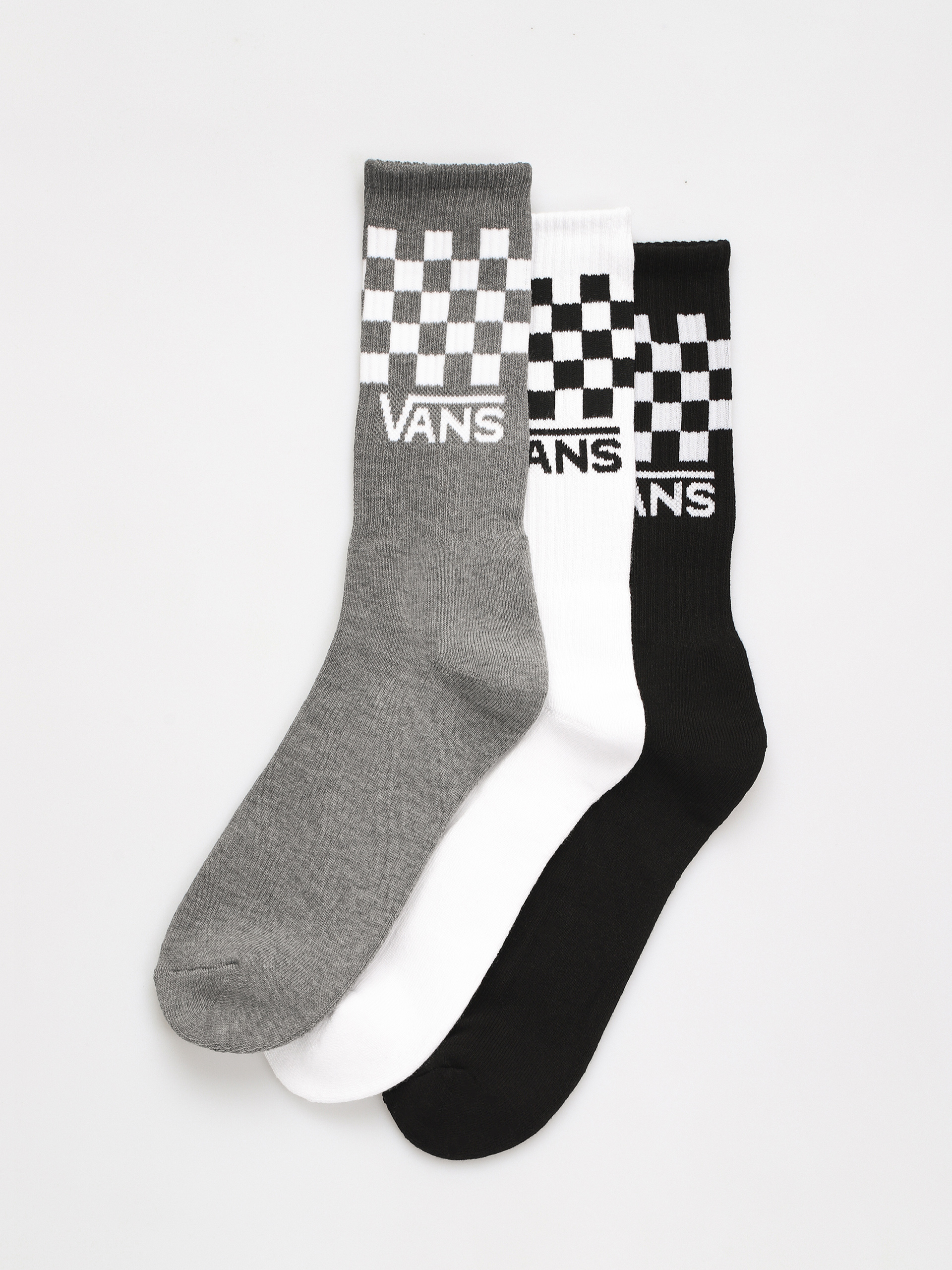 Чорапи Vans Classic Check Crew (black/white)