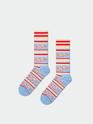 Чорапи Happy Socks Flaming Stripe (beige)